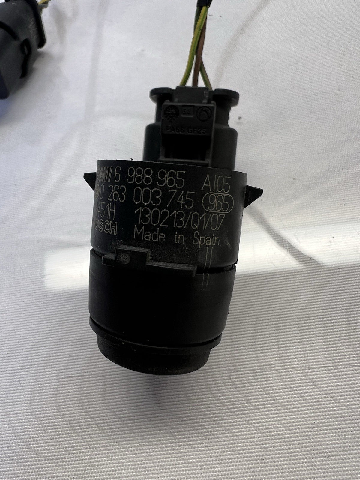 ✅ OEM BMW E90 E92 E93 M3 Rear Parking Distance Sensor Harness Wires PDC Graphite