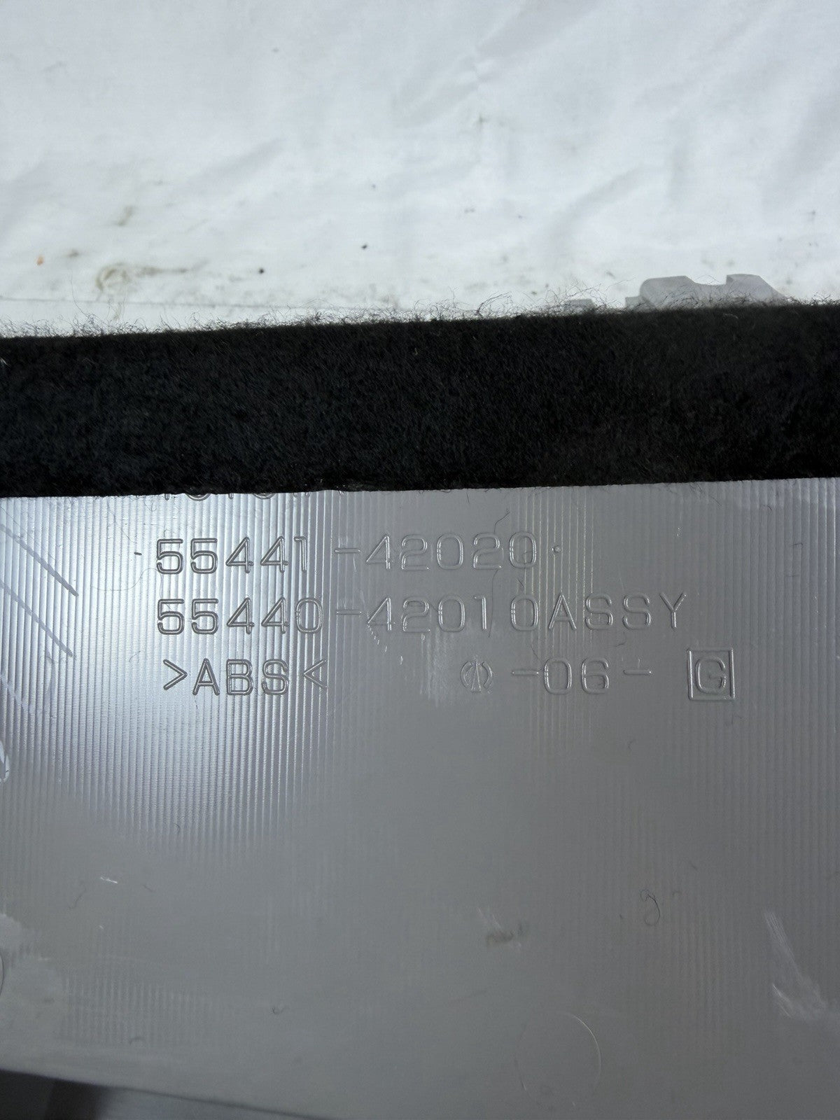 ✅ 06-12 TOYOTA RAV4 Upper Glove Box Storage Compartment Gray 55440-42010 OEM