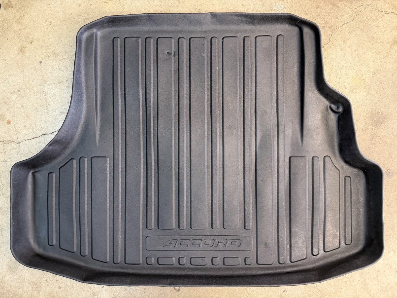 ✅ 03-07 Honda Accord Trunk Mat Liner Cargo Tray OEM All Weather Season Rubber