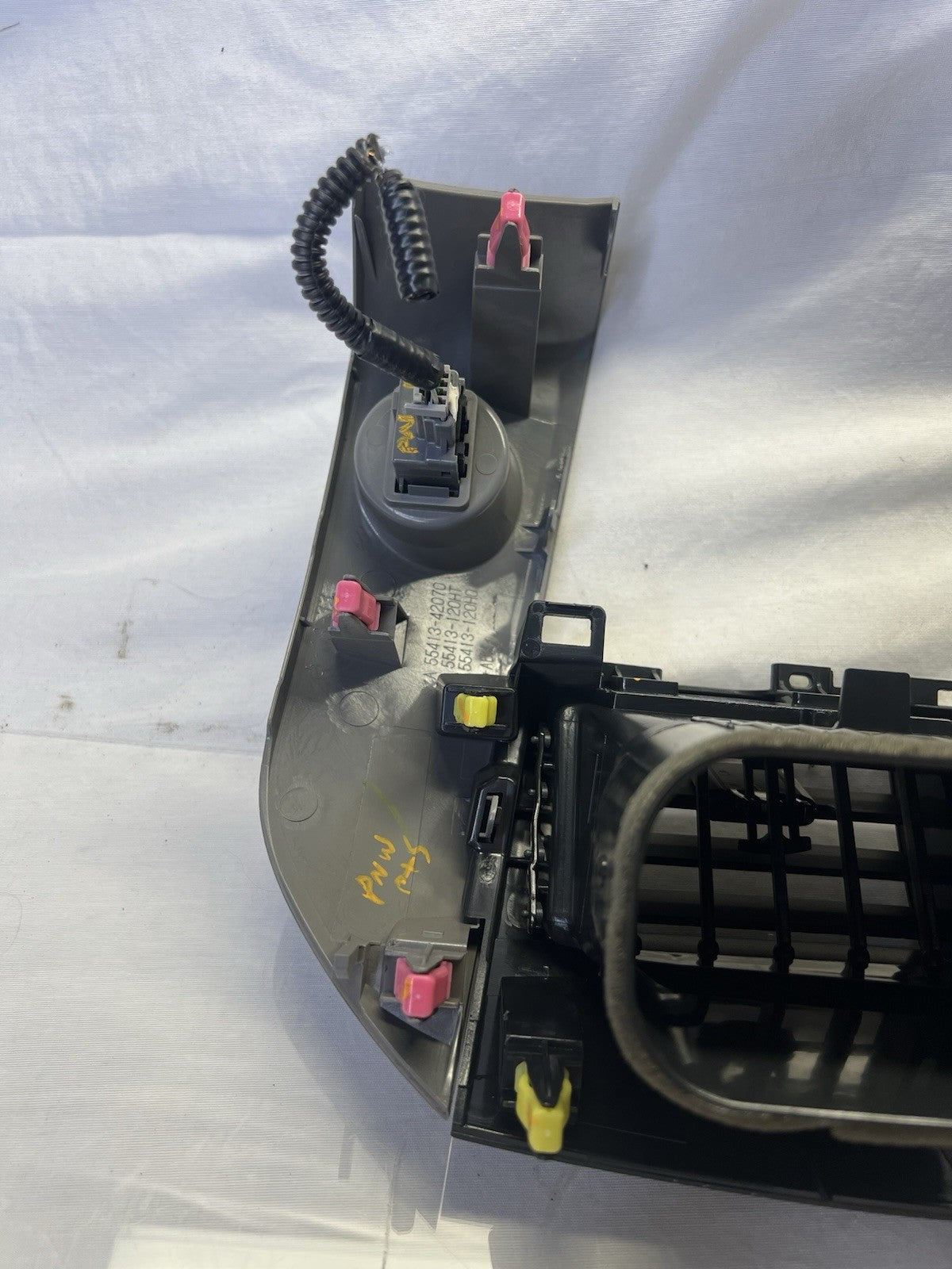 ✅ 2006 - 2012 Toyota Rav4 Center Dash Vents Radio Trim Bezel Cover GRAY OEM