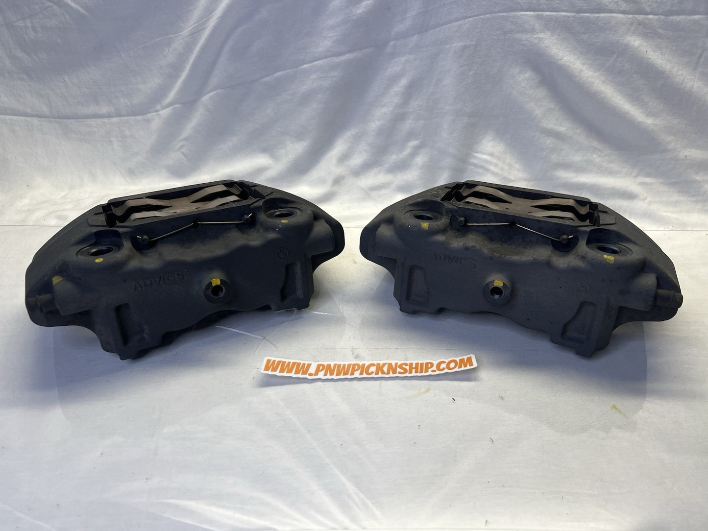 ✅ 2005-2012 Acura RL Advics Front Left Right 4 Piston Brake Calipers (Pair) OEM
