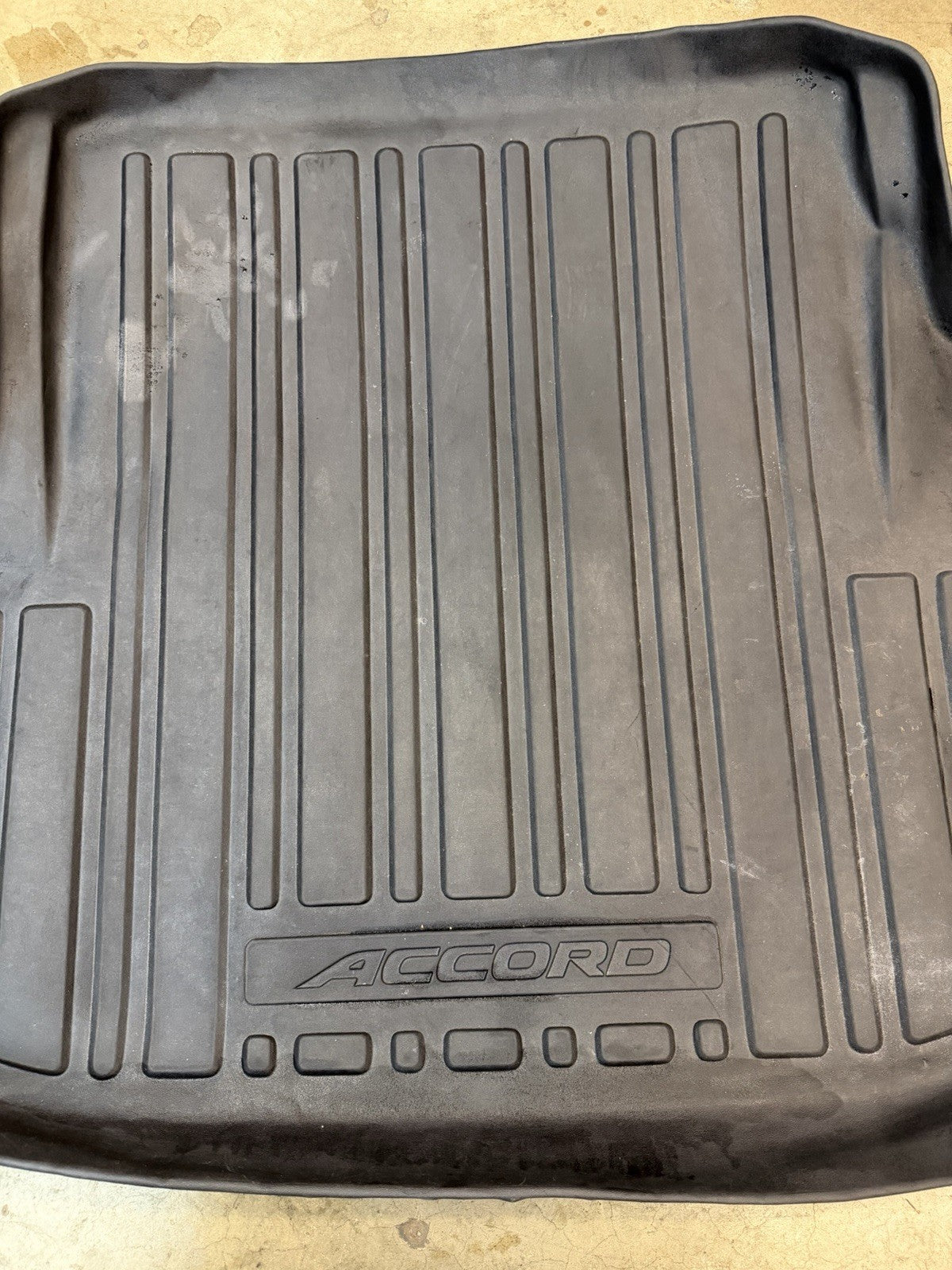 ✅ 03-07 Honda Accord Trunk Mat Liner Cargo Tray OEM All Weather Season Rubber