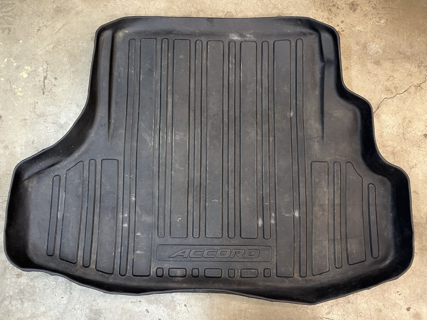 ✅ 03-07 Honda Accord Trunk Mat Liner Cargo Tray OEM All Weather Season Rubber