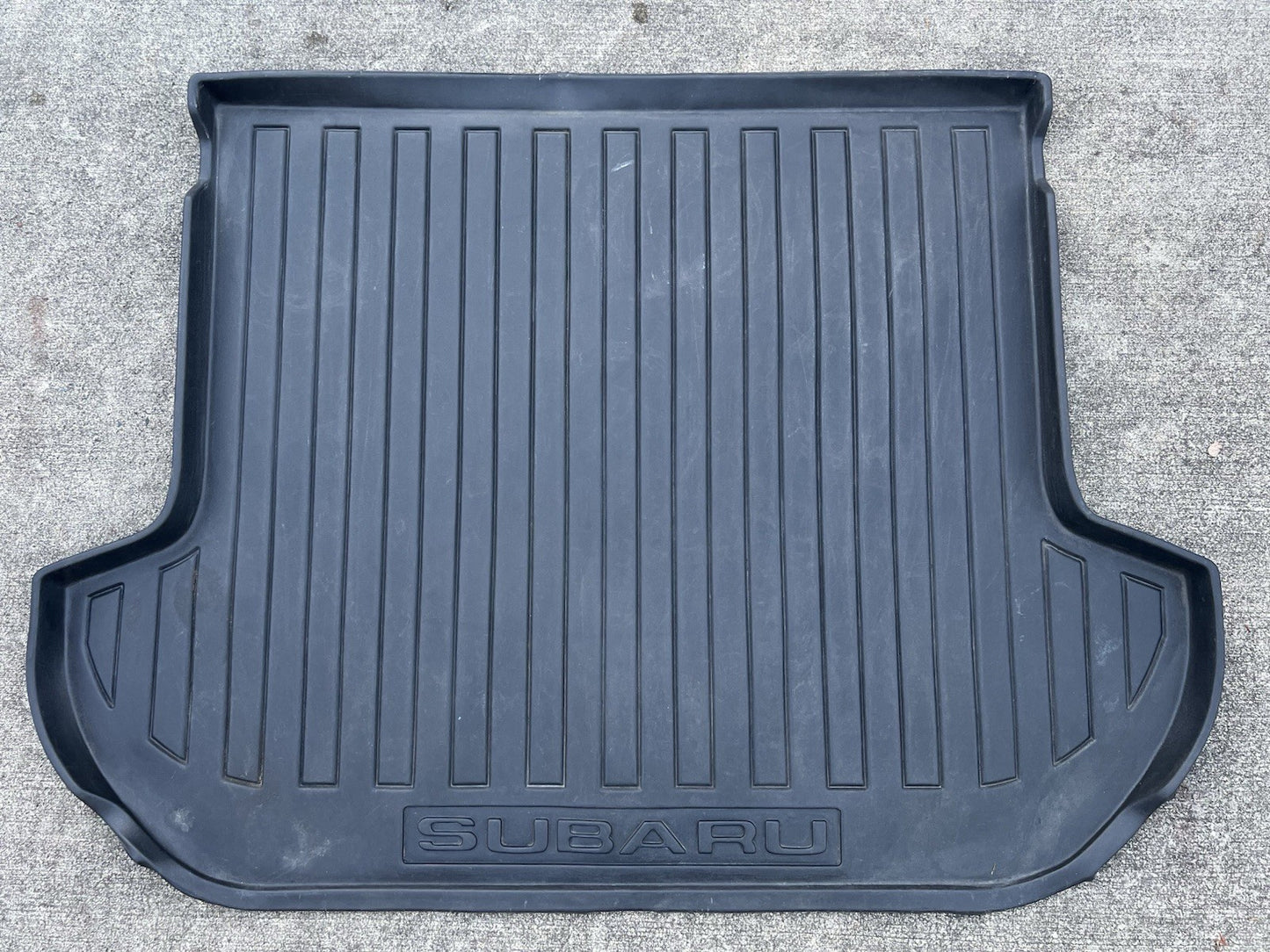 ✅ 2010-2014 Subaru Outback Legacy Rubber Trunk Floor Mat All Weather Cargo Liner