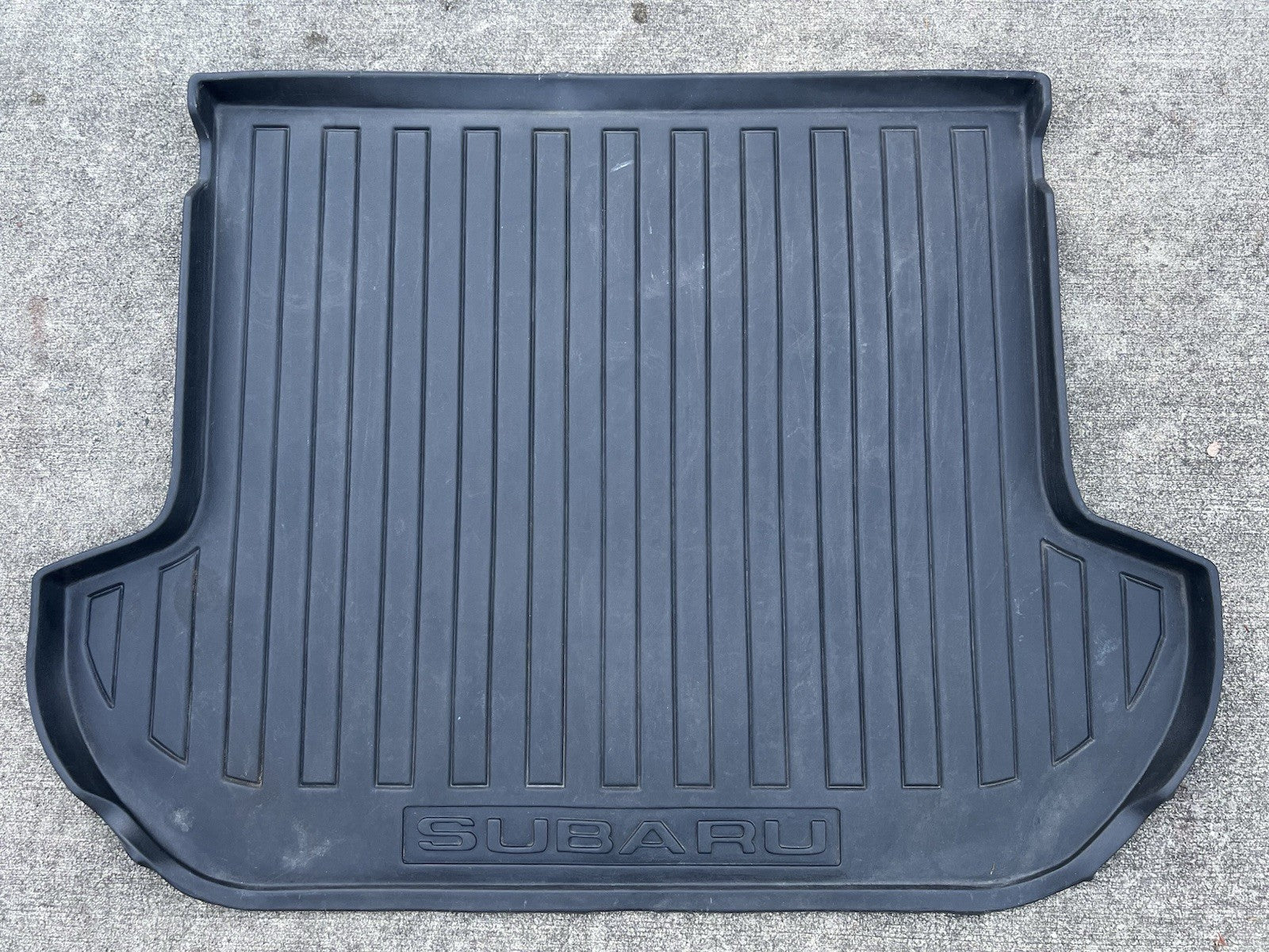 ✅ 2010-2014 Subaru Outback Legacy Rubber Trunk Floor Mat All Weather Cargo Liner