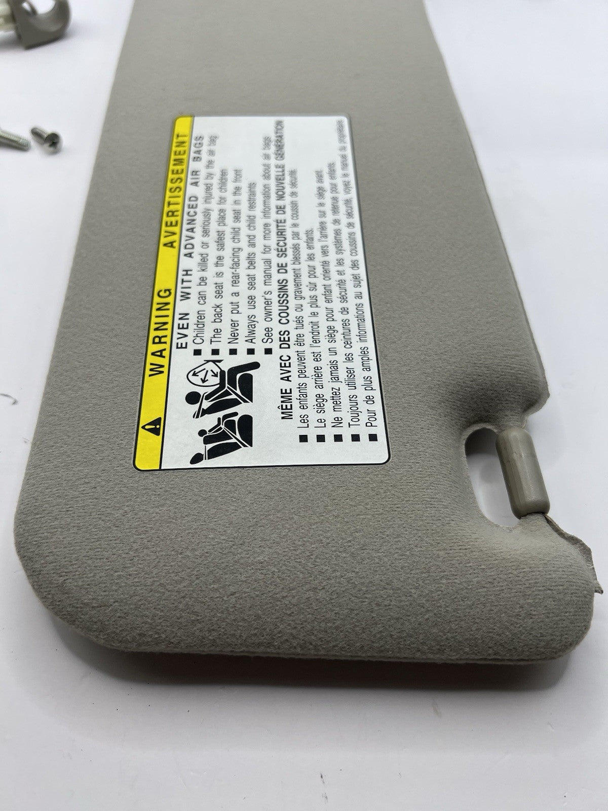 ✅ 2004-2009 Toyota Prius Passenger Right Side Sun Visor Tan Beige