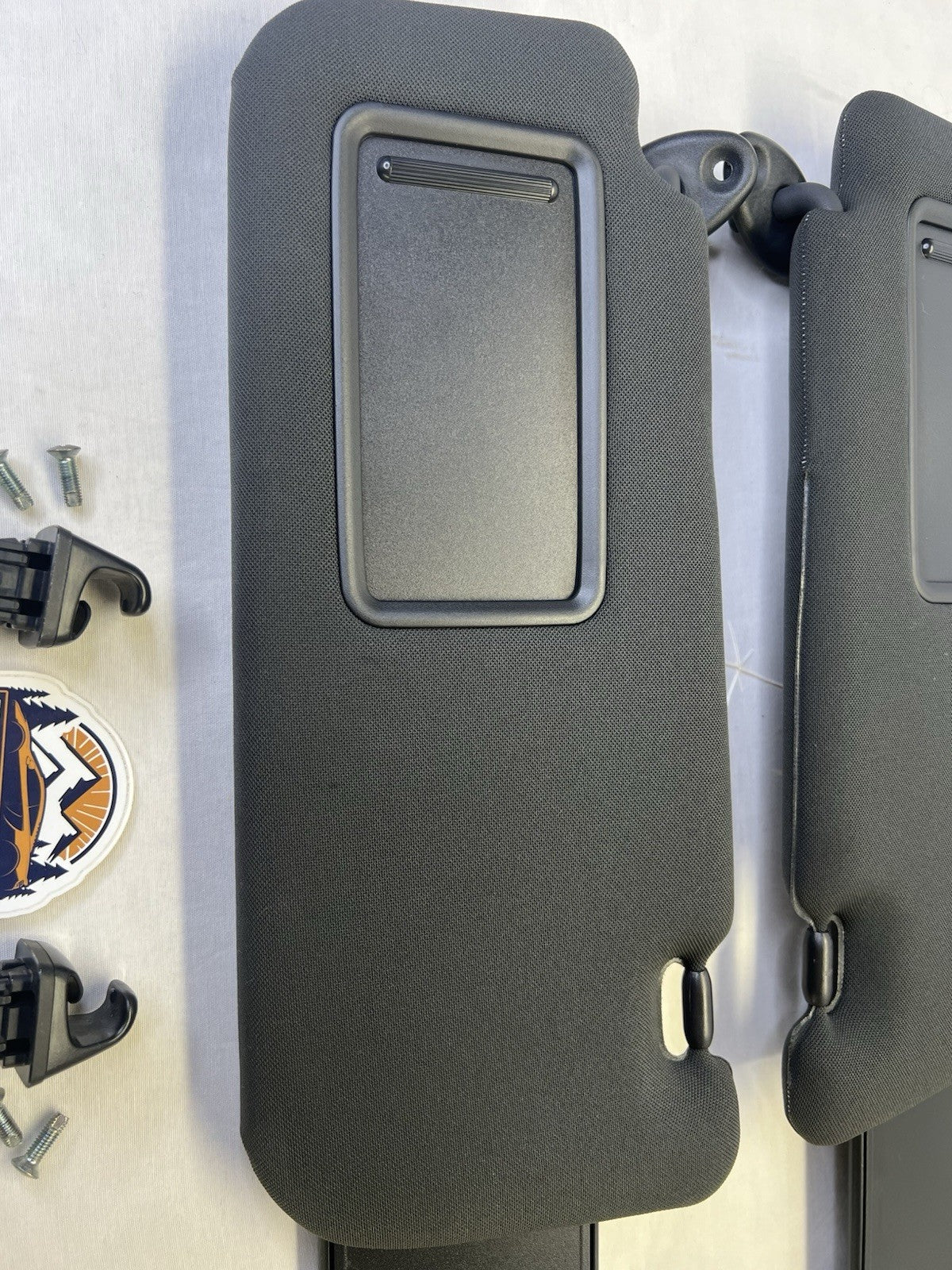 ✅ 2011-2013 Scion tC Left and Right Sun Visor Set Dark Gray Non Illuminated OEM