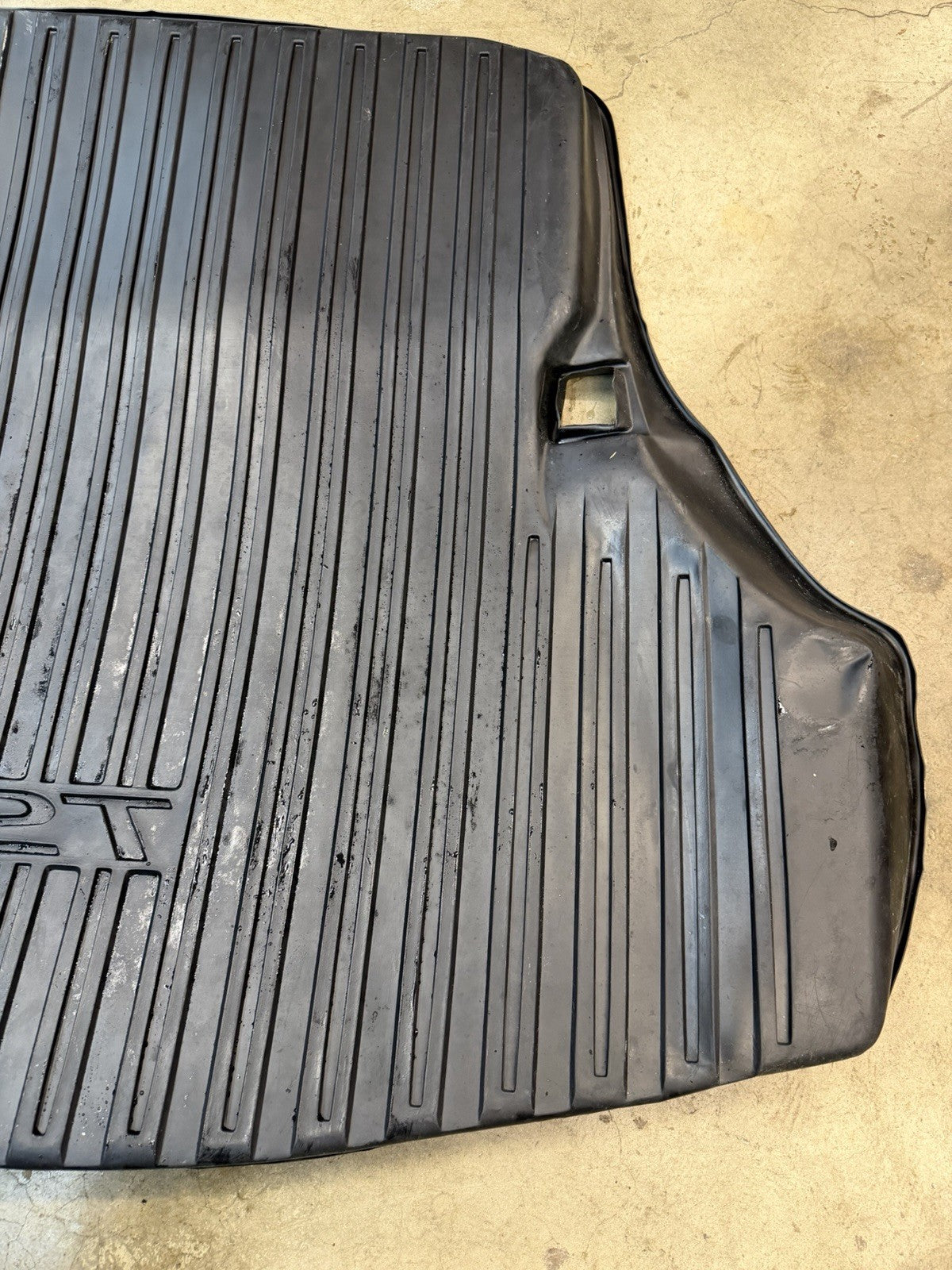 ✅ 2004-2008 ACURA TSX TRUNK LINER FLOOR MAT ALL WEATHER RUBBER CARGO LINING OEM