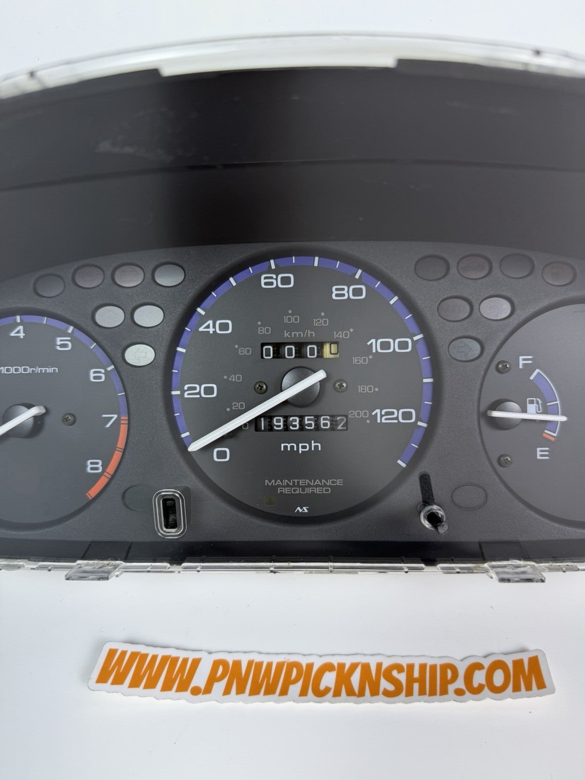✅ 1996 - 2000 Honda Civic EX Manual RPM Instrument Cluster No ABS 193k EK M/T