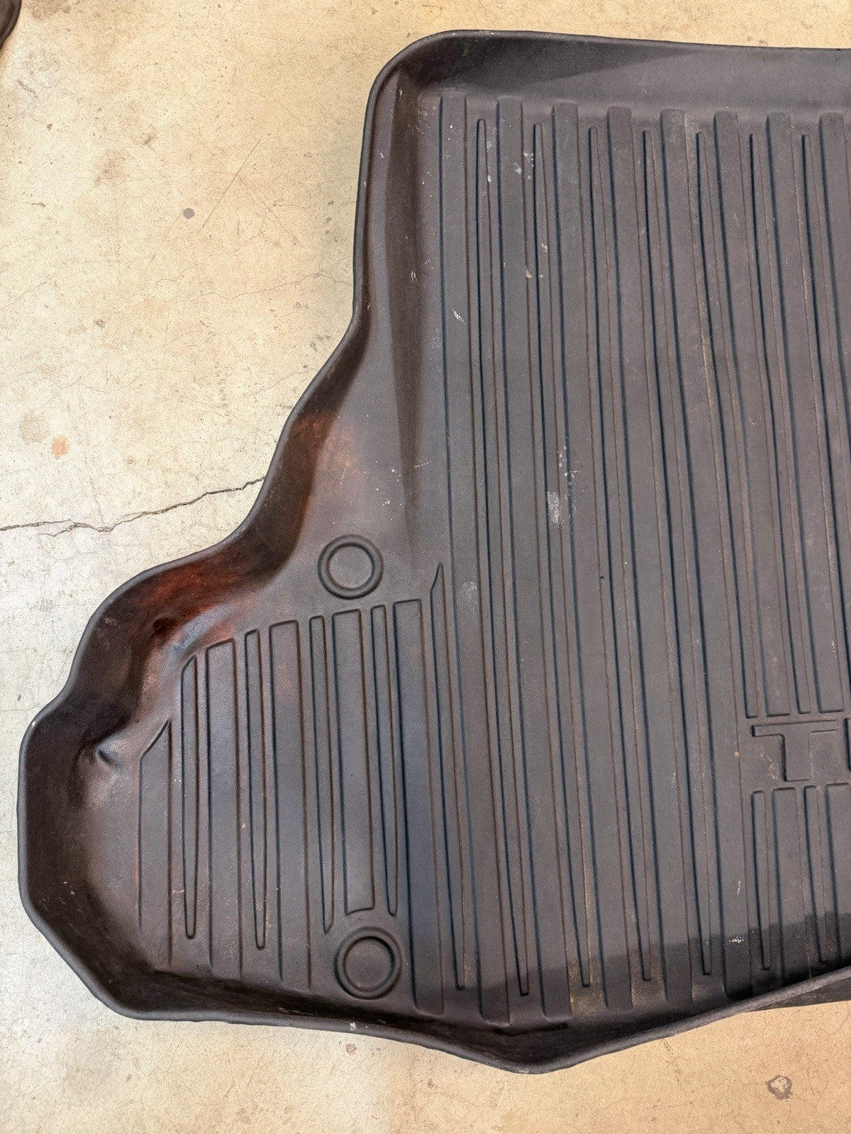 ✅ 04-08 Acura TL All Weather Rubber Rear Trunk Floor Mat Liner Tray Genuine OEM