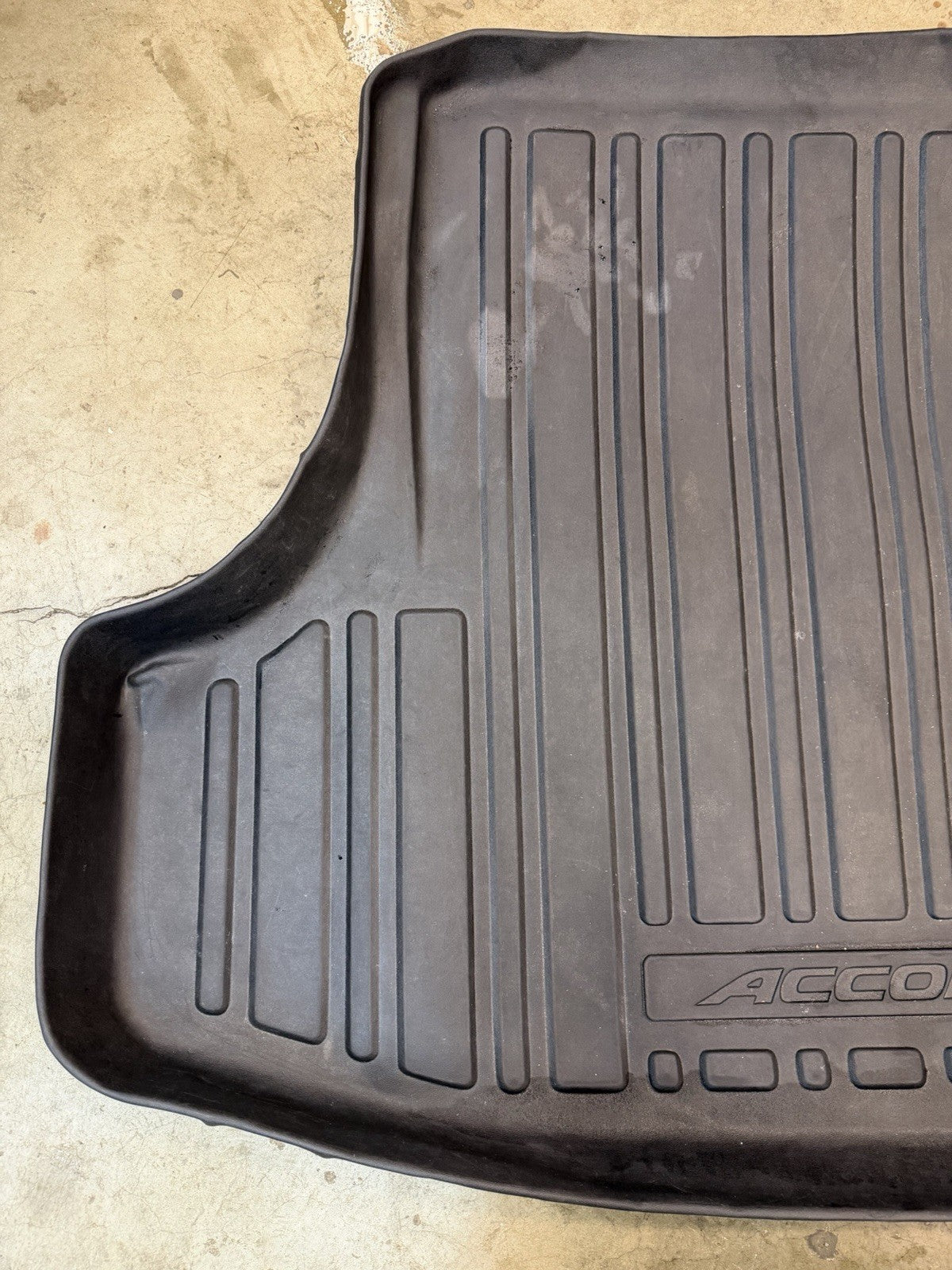 ✅ 03-07 Honda Accord Trunk Mat Liner Cargo Tray OEM All Weather Season Rubber