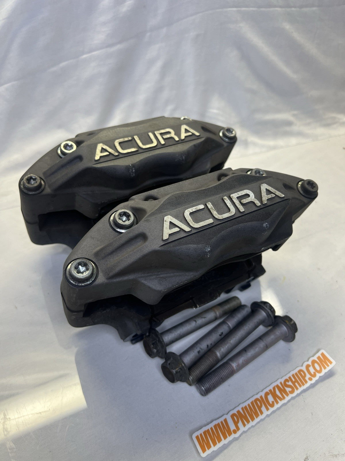 ✅ 2005-2012 Acura RL Advics Front Left Right 4 Piston Brake Calipers (Pair) OEM