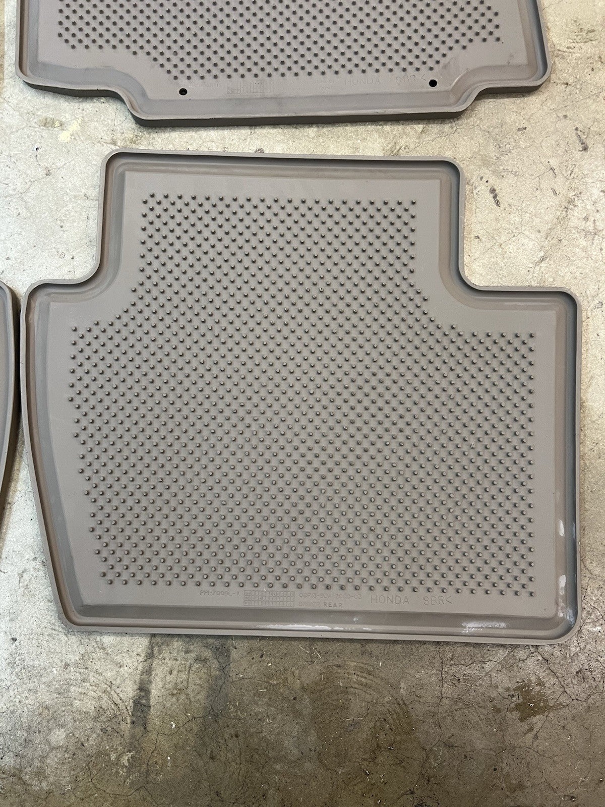 ✅05-12 ACURA RL ALL WEATHER RUBBER FLOOR MATS Gray  OEM COVERS LINER SET KB1 KB2