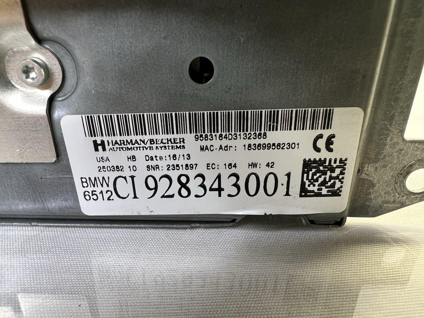 ✅ 2009-2015 BMW X1 E90 E92 E88 CIC Navigation System GPS CD Player Radio FM OEM