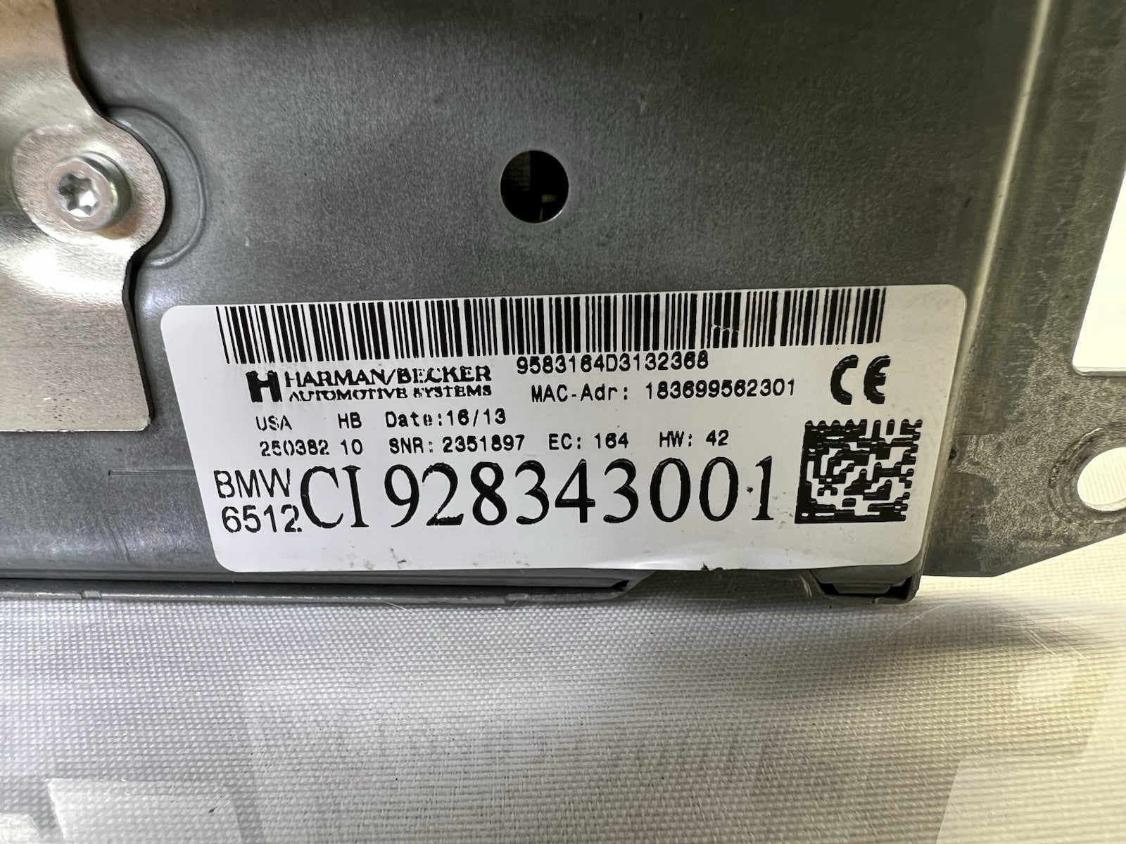✅ 2009-2015 BMW X1 E90 E92 E88 CIC Navigation System GPS CD Player Radio FM OEM