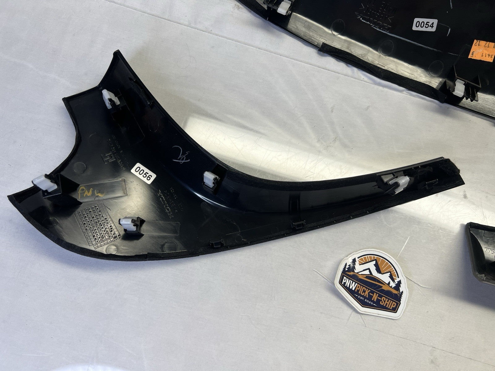 ✅ 2010-2013 Acura MDX Dash Panel Brown Woodgrain Bezel Trim 3 Piece Set OEM READ