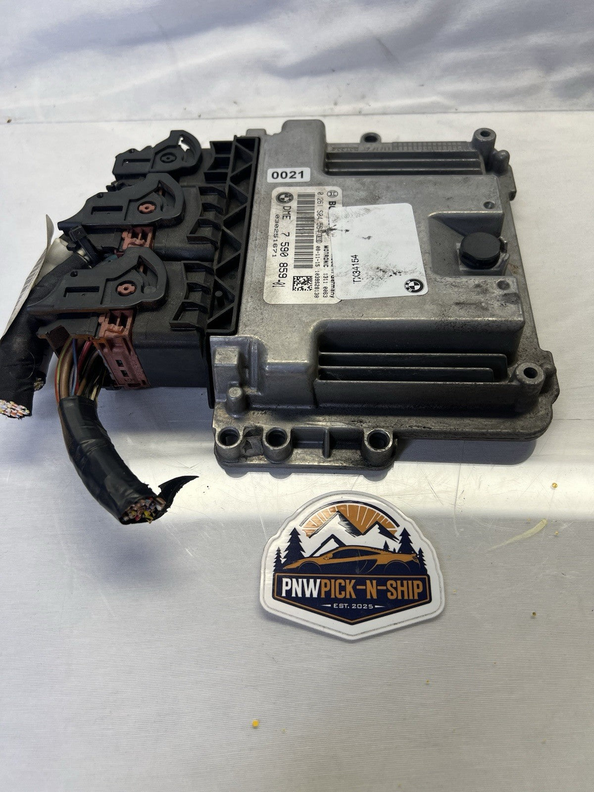 ✅ 2009-2010 Mini Cooper 7 590 859-01 Computer Engine Control ECU ECM EBX Module