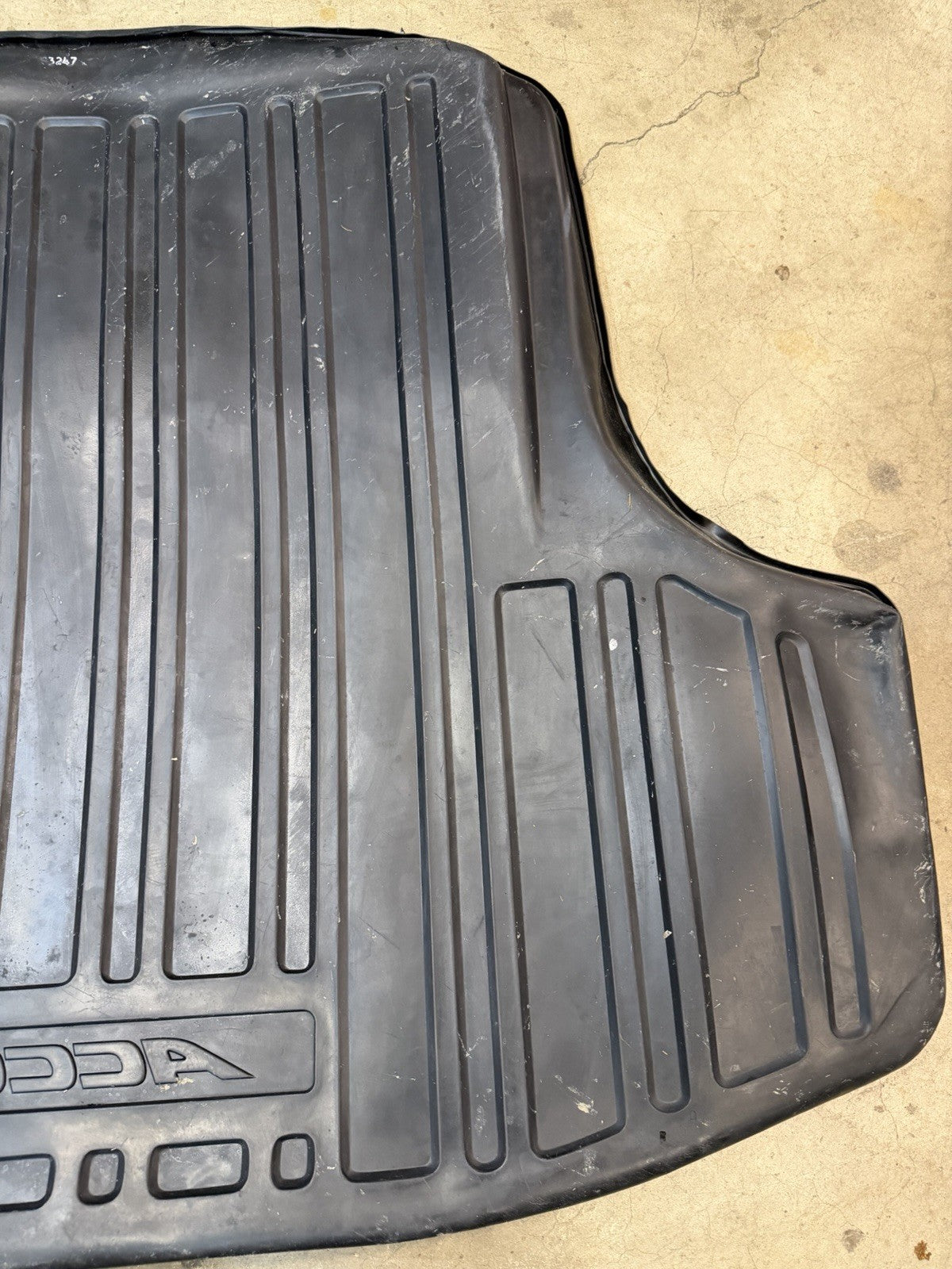 ✅ 03-07 Honda Accord Trunk Mat Liner Cargo Tray OEM All Weather Season Rubber