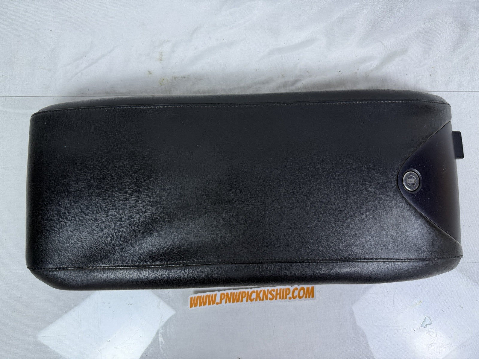 ✅ 07-12 Acura RDX Center Console Black Leather Lid Armrest Cover 83405-STK-A02ZC