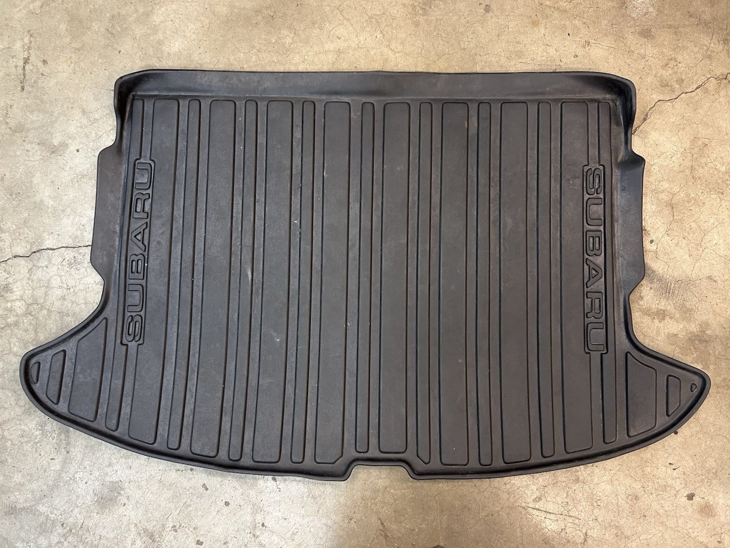 ✅08-14 SUBARU WRX STI HATCH OEM TRUNK FLOOR LINER RUBBER CARGO MAT GENUINE OEM