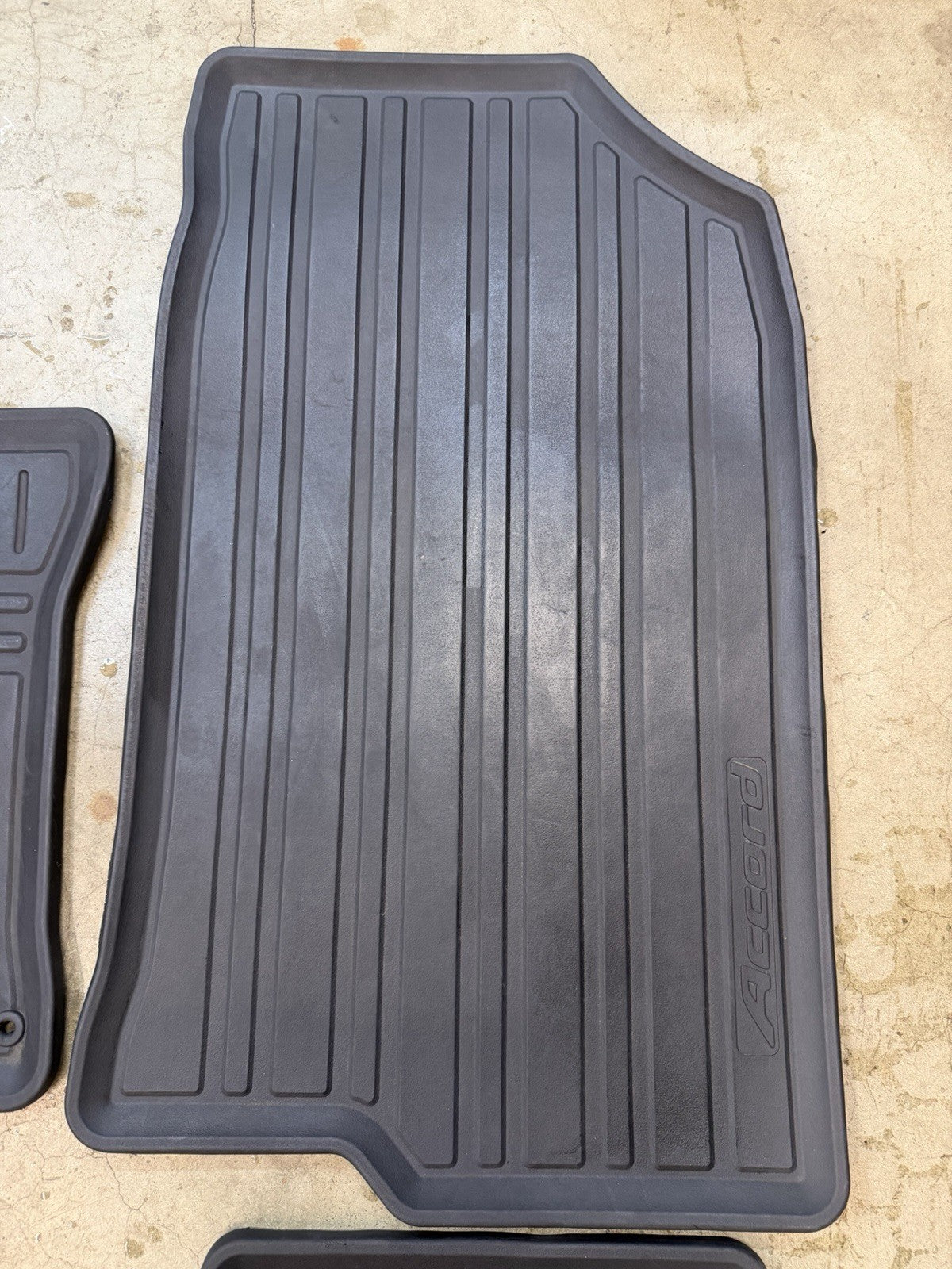 ✅ 2008-2012 Honda Accord OEM All Weather Floor Mat All Season Rubber Mats Sedan