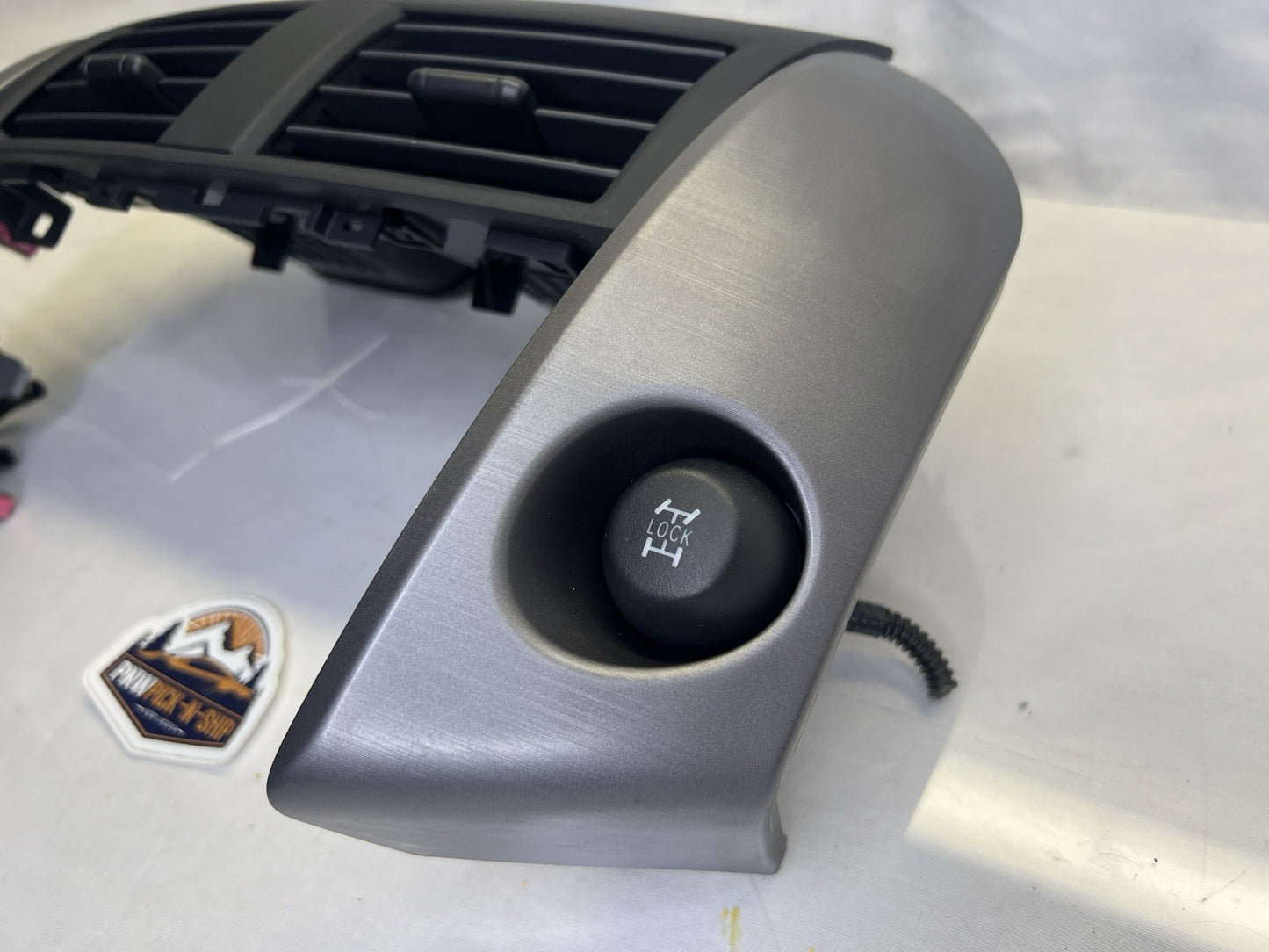 ✅ 2006 - 2012 Toyota Rav4 Center Dash Vents Radio Trim Bezel Cover GRAY OEM