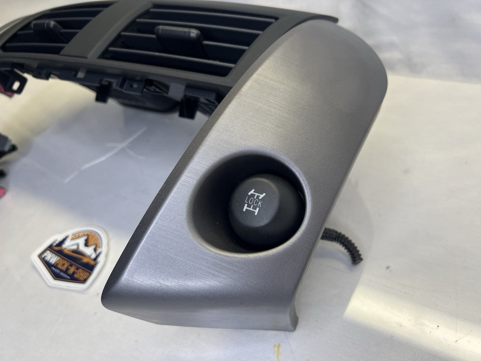 ✅ 2006 - 2012 Toyota Rav4 Center Dash Vents Radio Trim Bezel Cover GRAY OEM