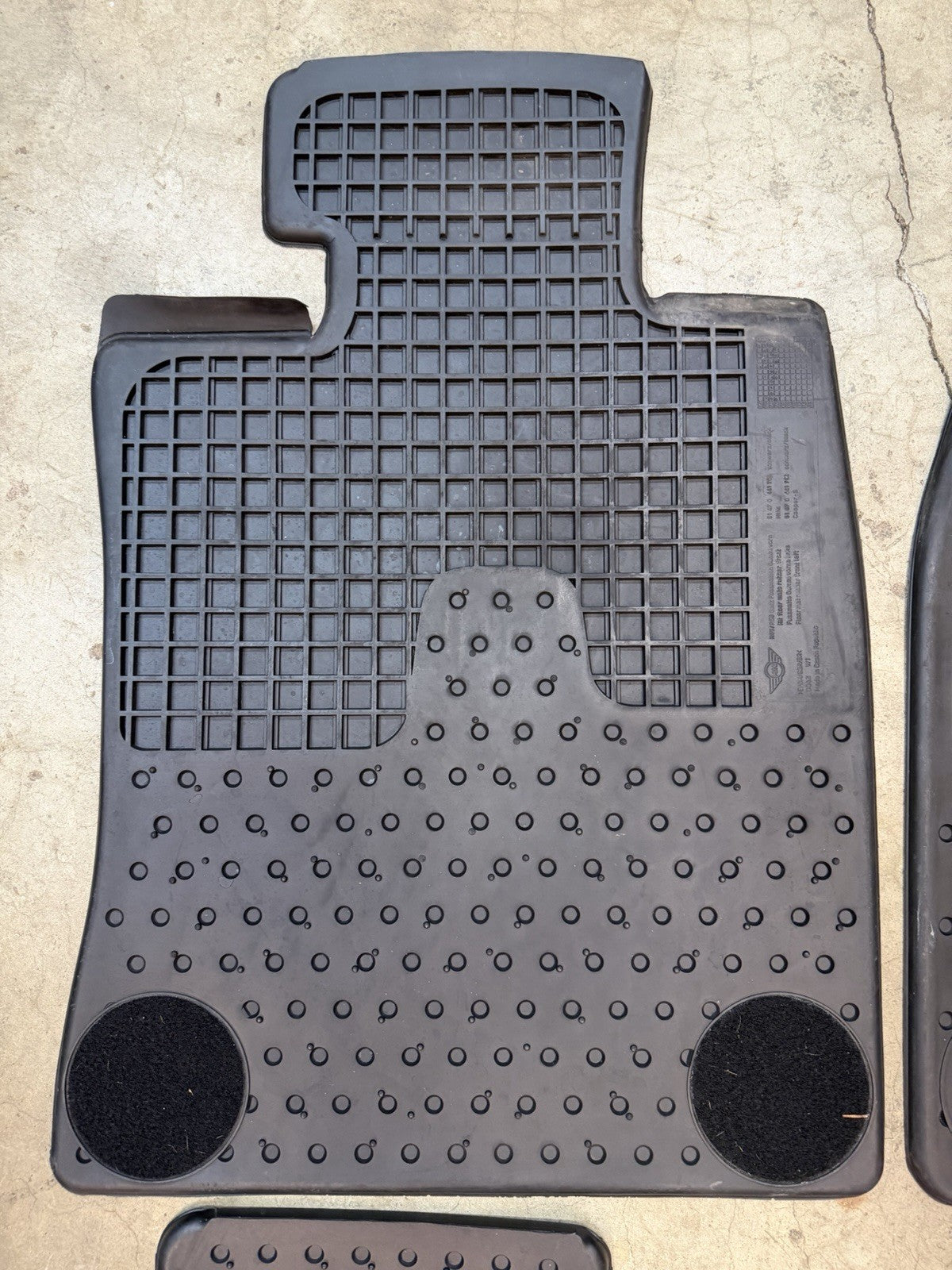 ✅ 08-14 Mini Cooper Clubman All Weather Floor Mats Rubber Black Set OEM R55