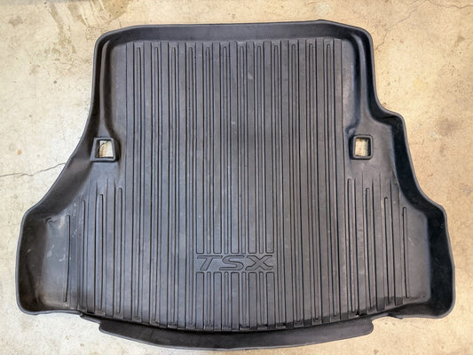 ✅ 2004-2008 ACURA TSX TRUNK LINER FLOOR MAT ALL WEATHER RUBBER CARGO LINING OEM
