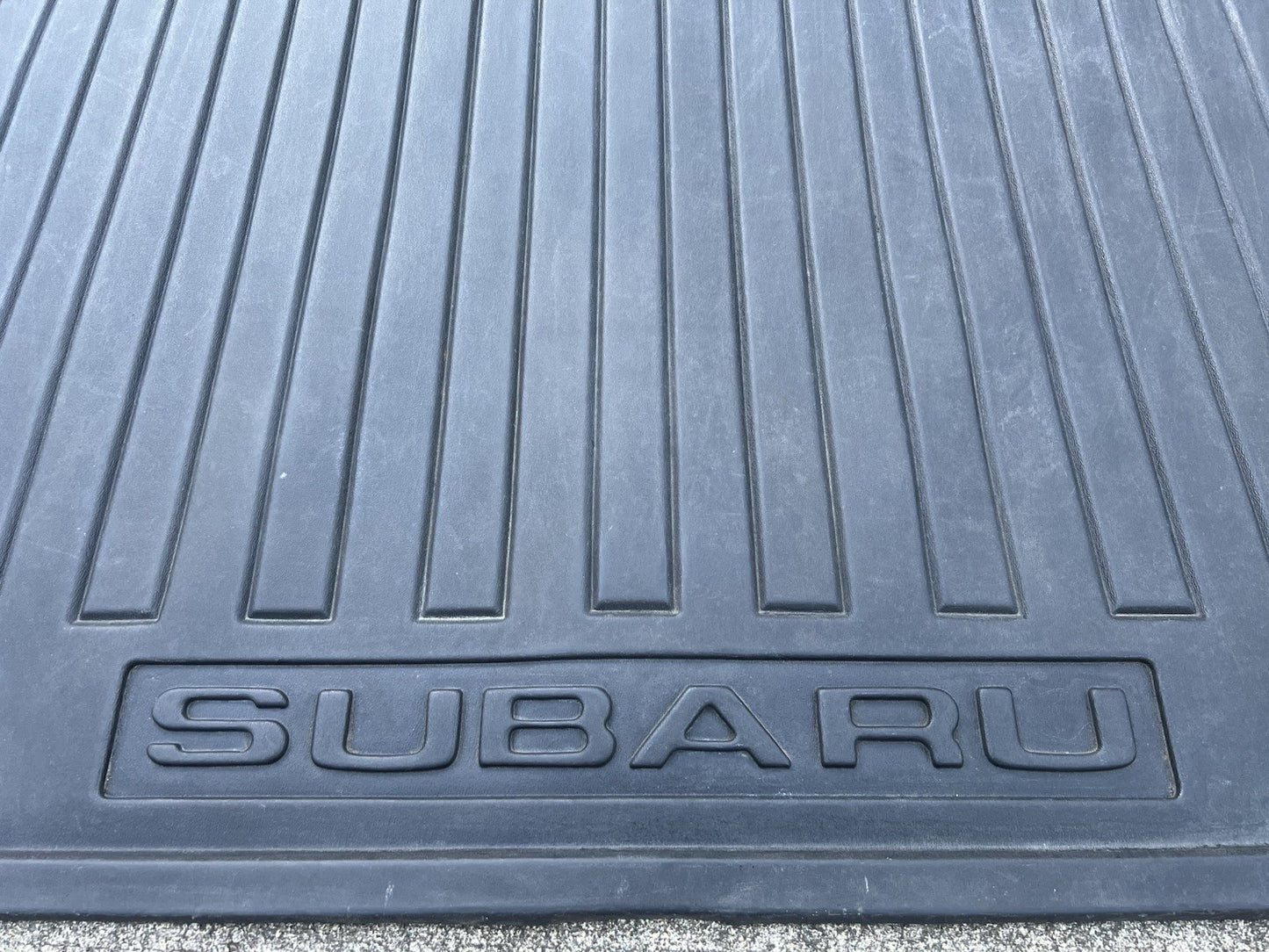 ✅ 2010-2014 Subaru Outback Legacy Rubber Trunk Floor Mat All Weather Cargo Liner