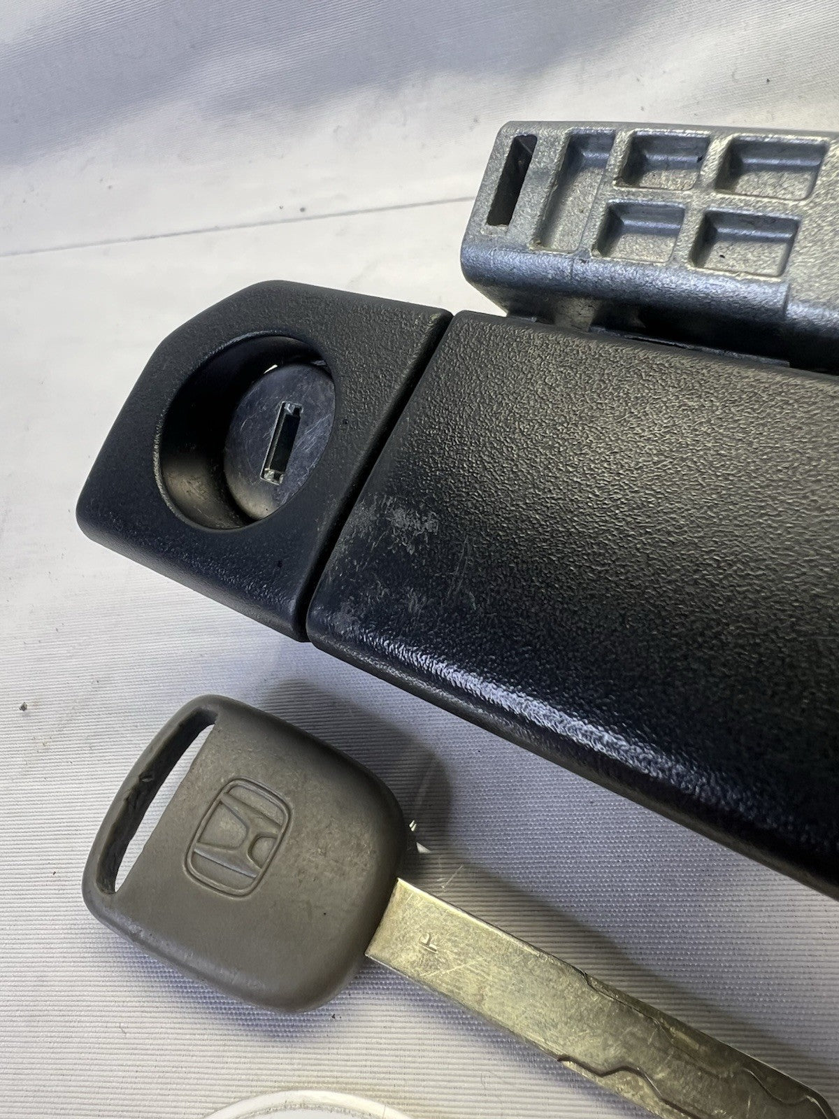 ✅ 2009 - 2015 Honda Pilot Glove Box Latch Handle Lock With Key Black OEM