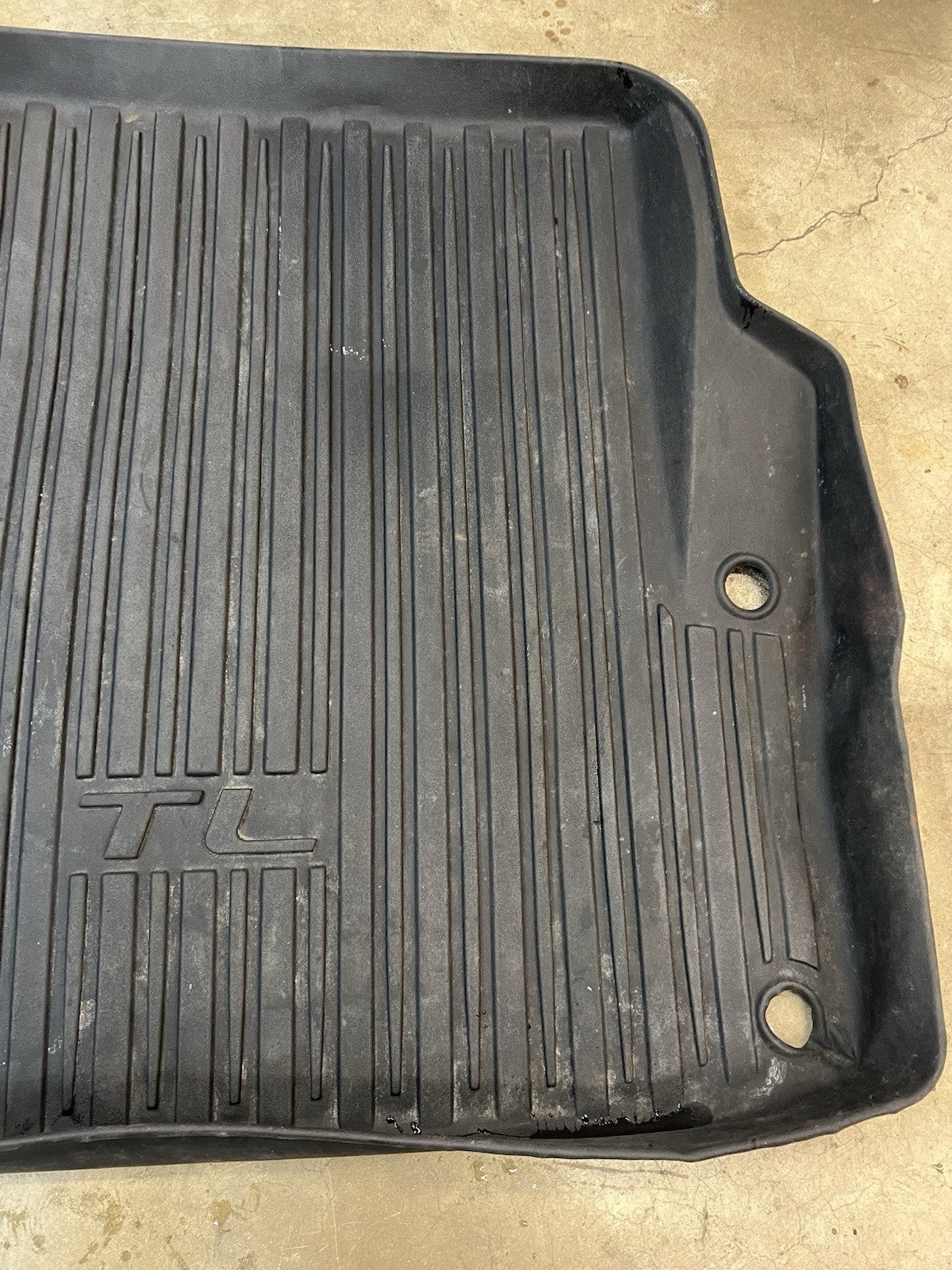 ✅ 04-08 Acura TL All Weather Rubber Rear Trunk Floor Mat Liner Tray Genuine OEM