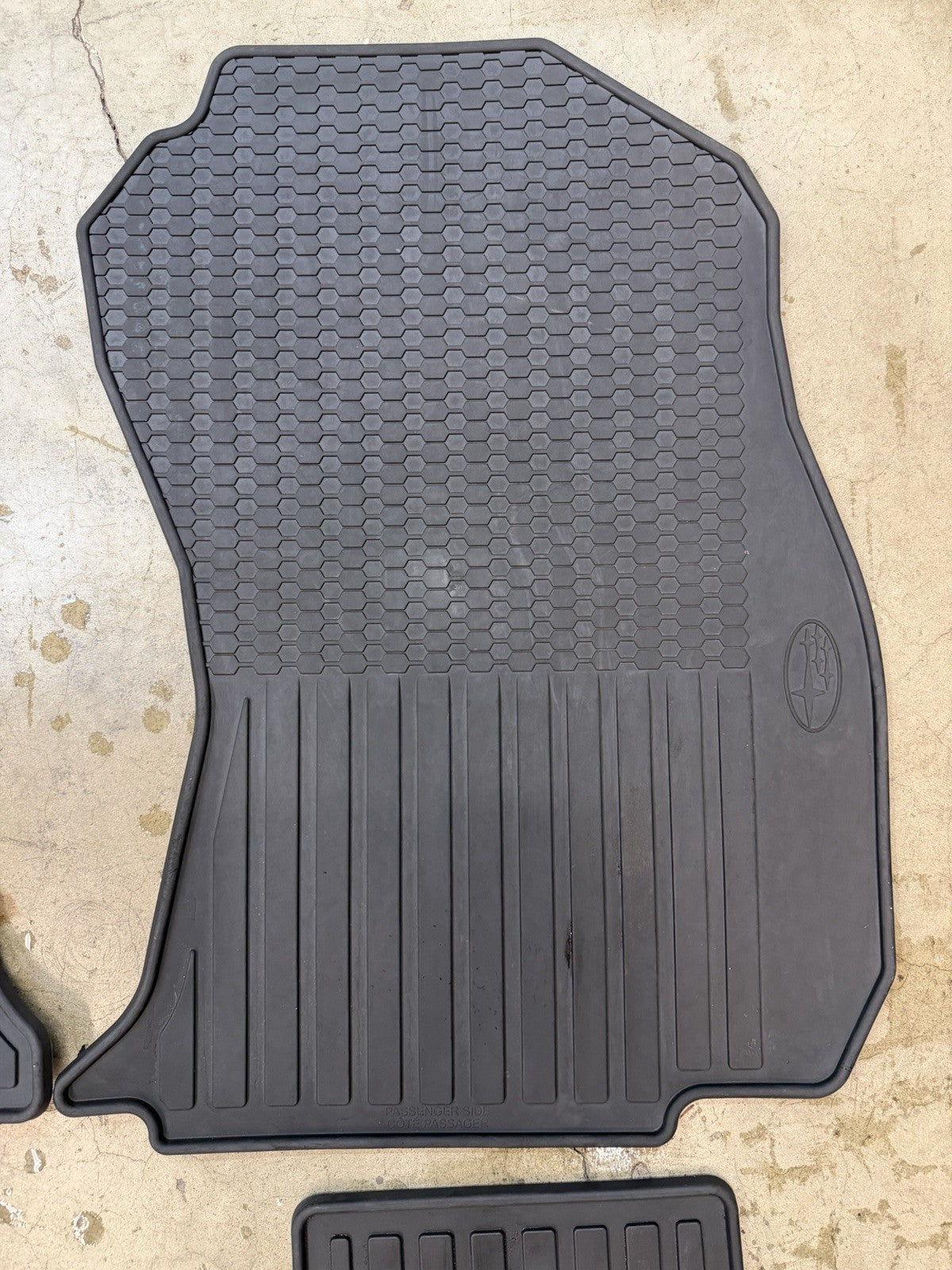 ✅ 2014-2018 Subaru Forester Black All Weather Floor Mats Set Rubber Factory OEM