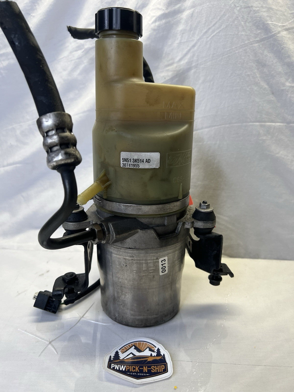 ✅ 04-13 Volvo S40 C70 C30 V50 Electric Power Steering Pump OEM Bracket & Pigtail