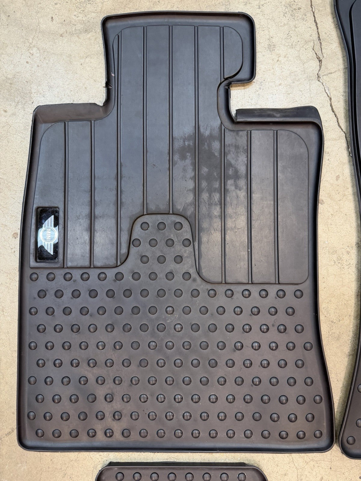 ✅ 08-14 Mini Cooper Clubman All Weather Floor Mats Rubber Black Set OEM R55