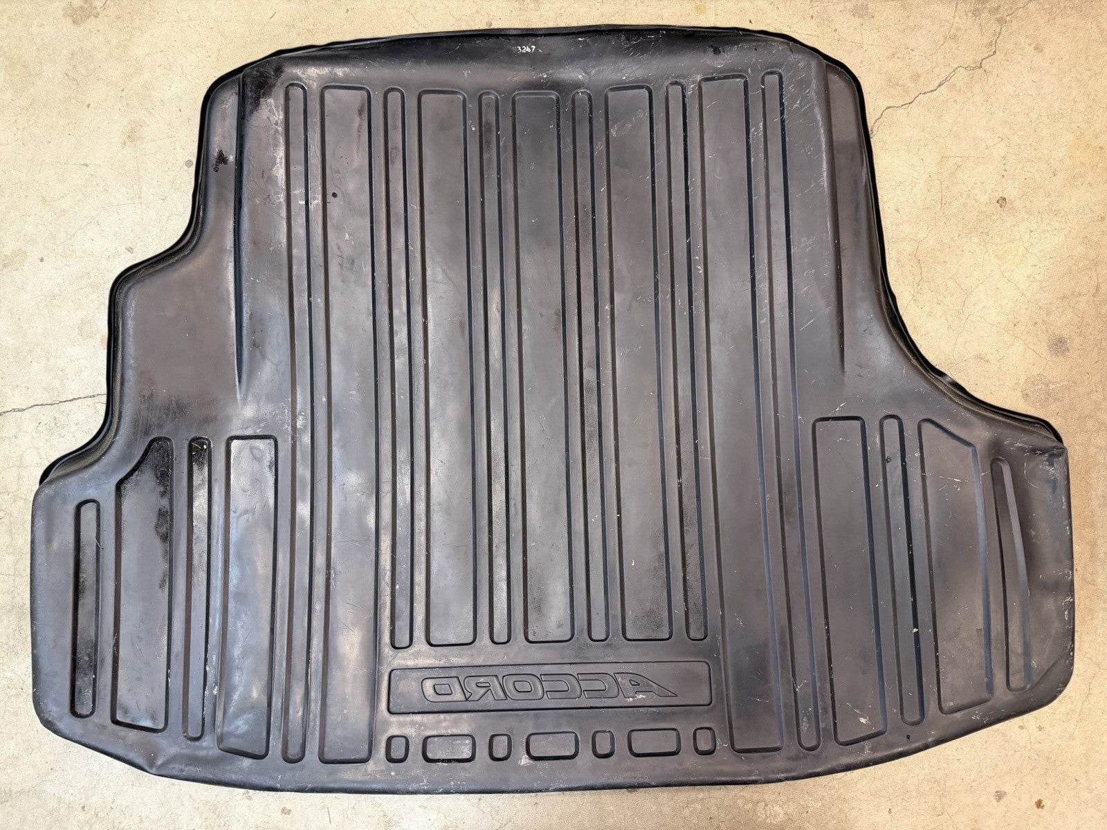 ✅ 03-07 Honda Accord Trunk Mat Liner Cargo Tray OEM All Weather Season Rubber