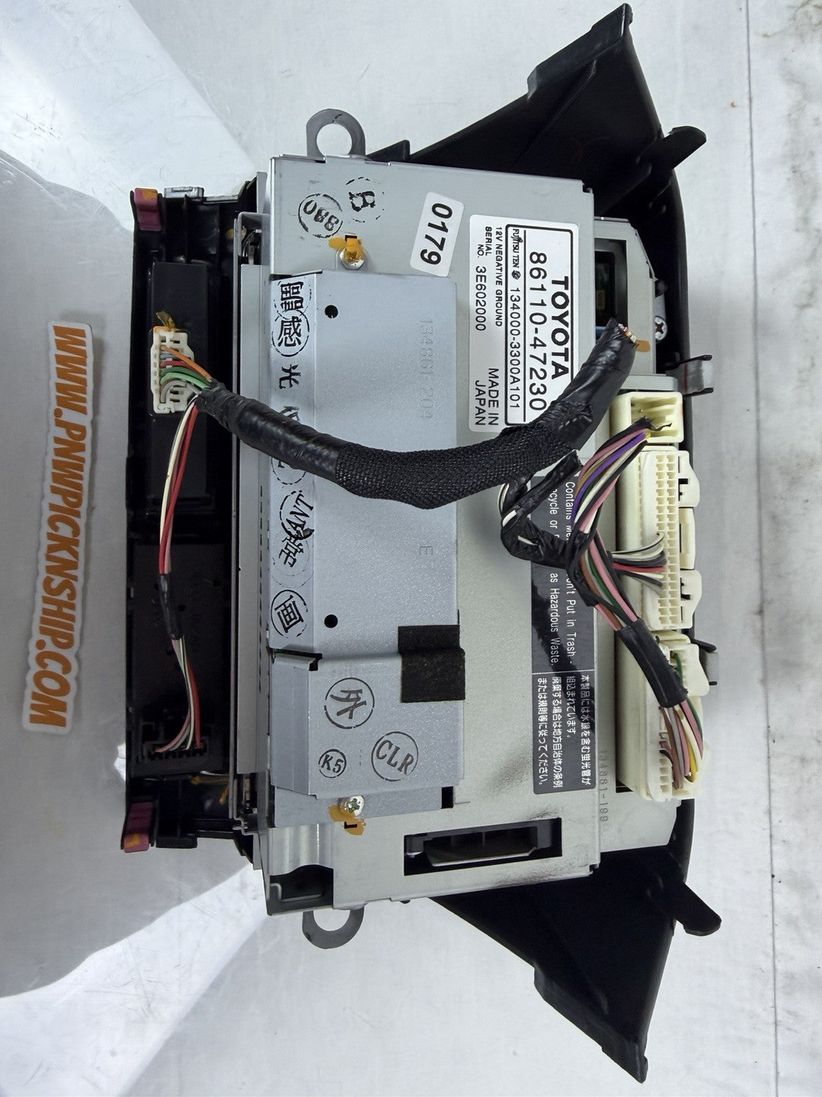 ✅ 06-09 TOYOTA PRIUS MFD INFORMATION RADIO DISPLAY TOUCH SCREEN 86110-47230