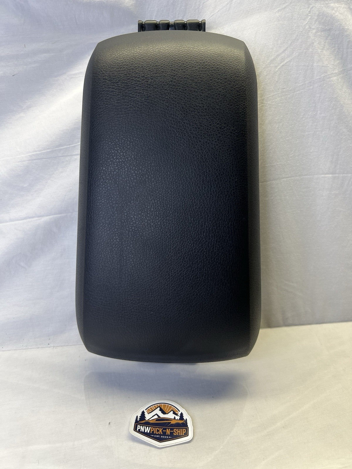 ✅ 2007-2010 Ford Edge Black Vinyl Center Console Armrest Lid OEM