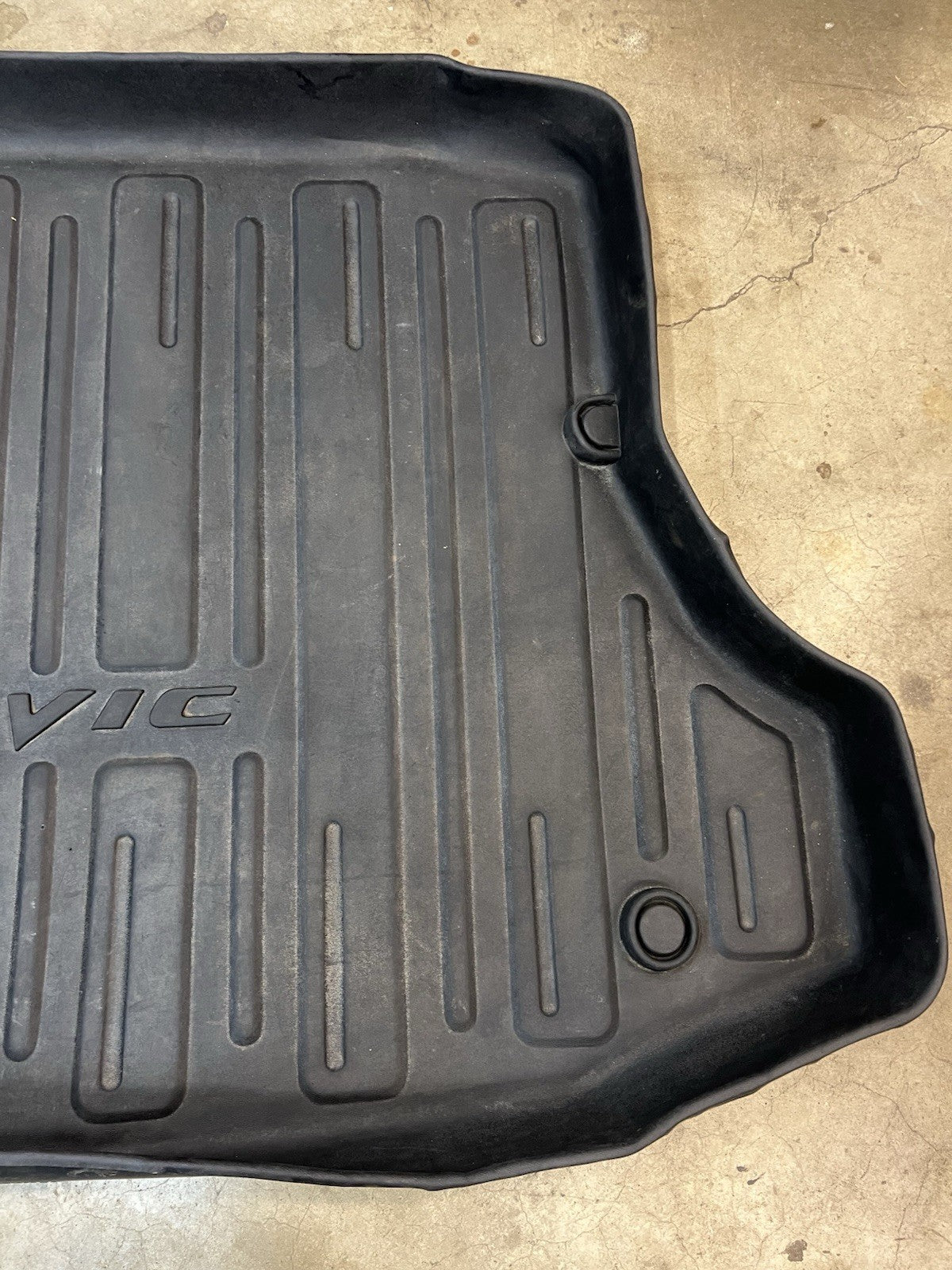✅ 2006-2011 Honda Civic All Weather Trunk Mat Cargo Liner Rubber Black OEM