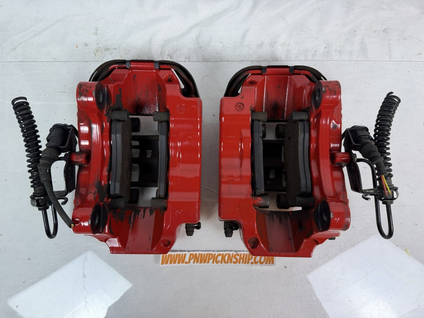 ✅ 03-10 Porsche Cayenne Turbo Brembo Rear Brake Caliper Calipers Set of 2 Pc OEM