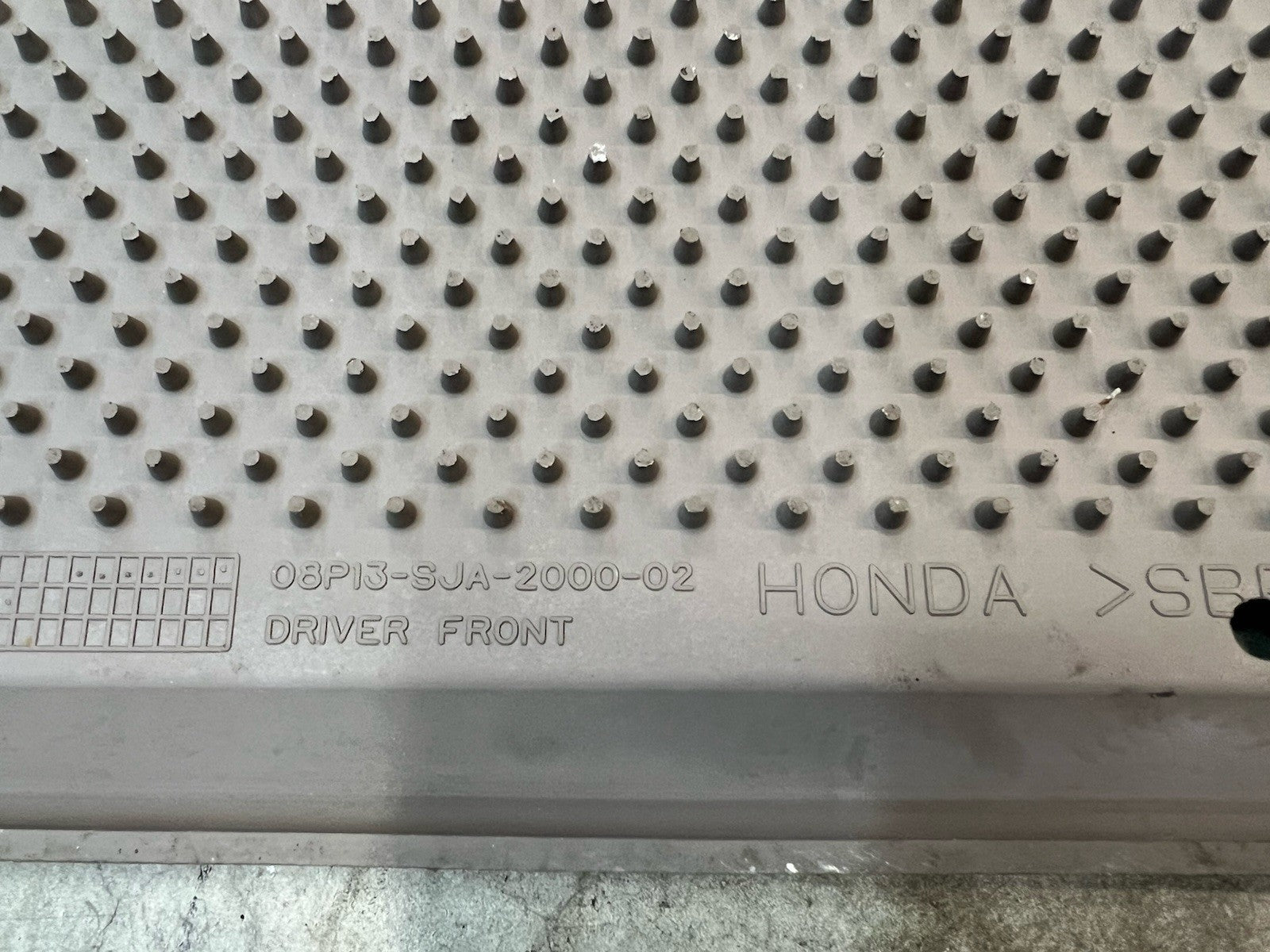 ✅05-12 ACURA RL ALL WEATHER RUBBER FLOOR MATS Gray  OEM COVERS LINER SET KB1 KB2