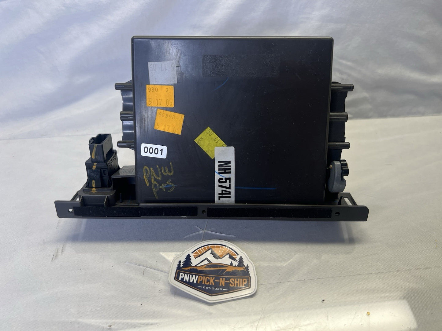 ✅ 06-08 Honda Ridgeline Center Dash Pocket Cubby Tray Compartment OEM Warm Gray