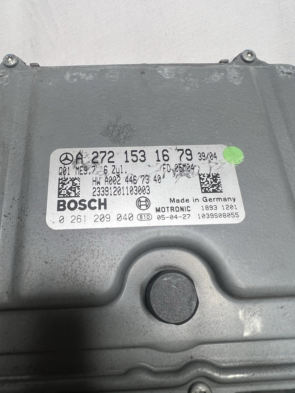 ✅ 2006 - 2009 Mercedes E350 ECU Engine Control Unit A2721531679 Key EIS OEM