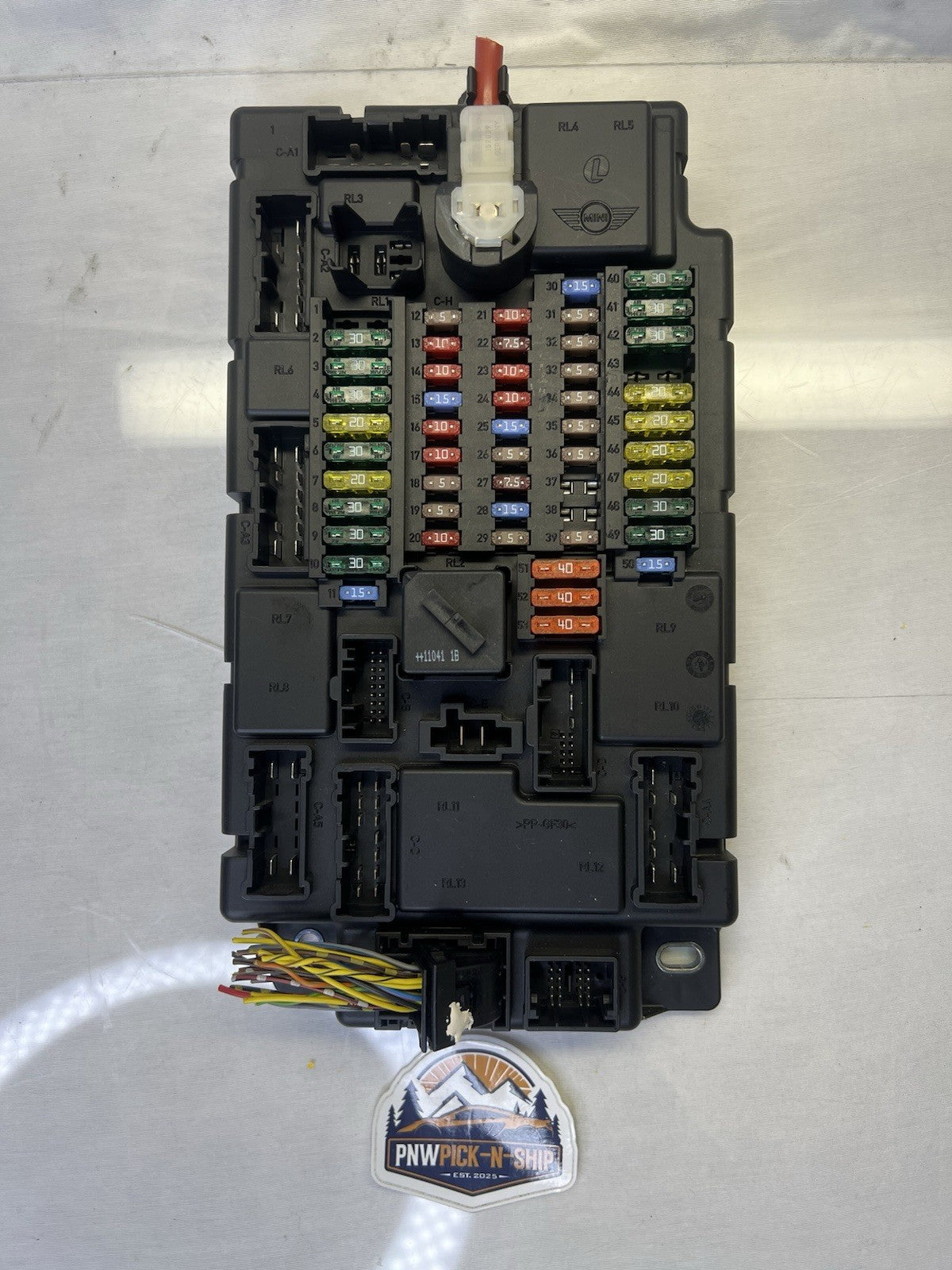 ✅ 2007-2014  MINI COOPER S BCM JBE INTERIOR DISTRIBUTION FUSE BOX 3455444-02 OEM