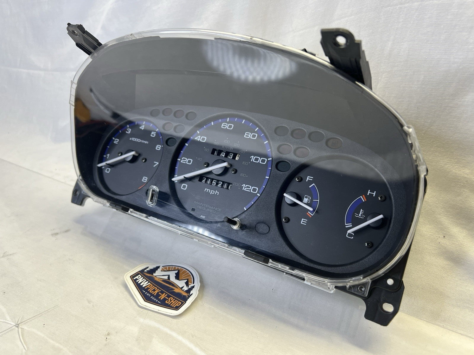 ✅ 1996 - 2000 Honda Civic EX Manual RPM Instrument Cluster No ABS 215k EK