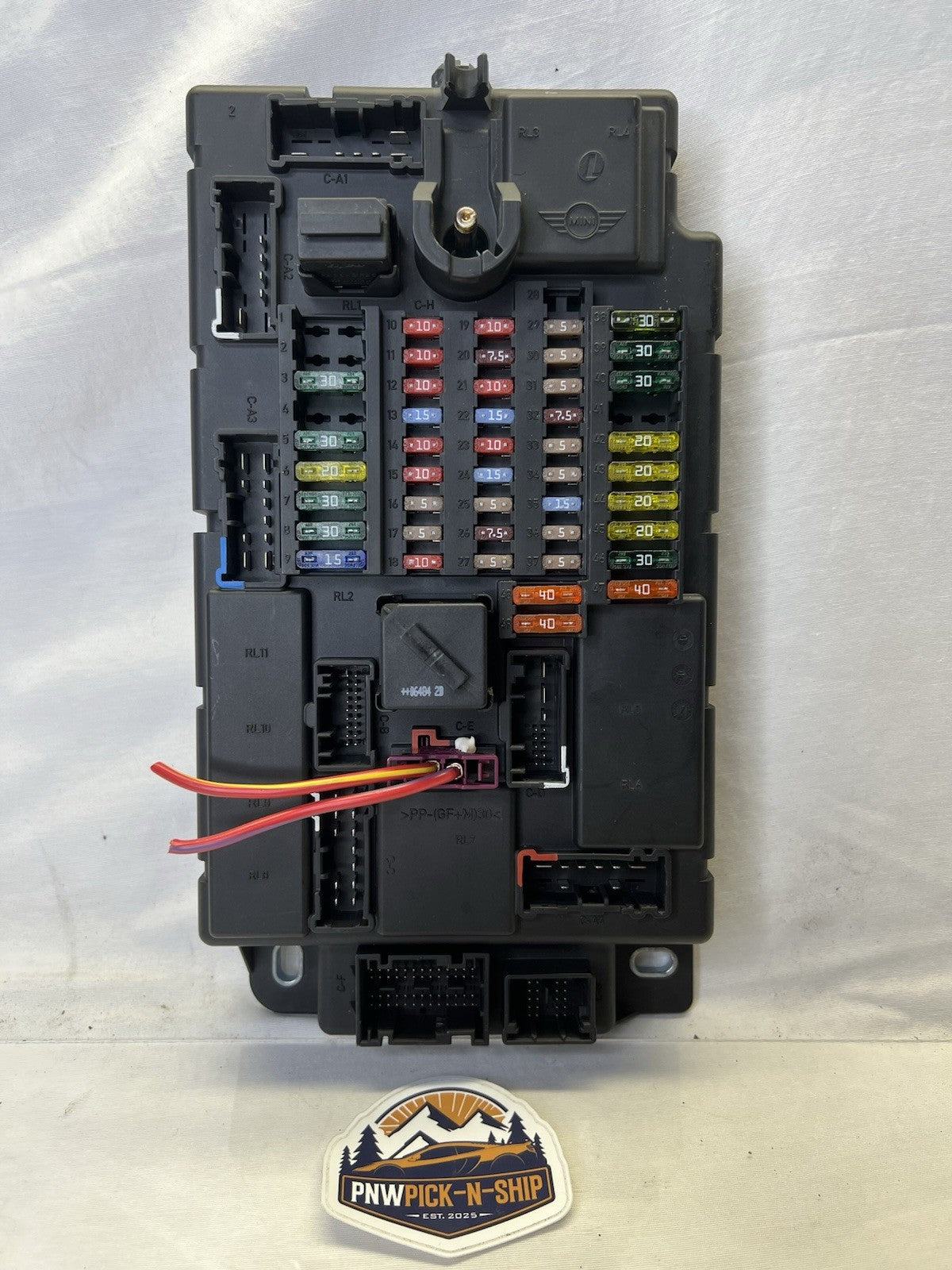✅ 2007-2014 Mini Cooper BCM Fuse Box Relay Body Control Module H1  3450435 JBE