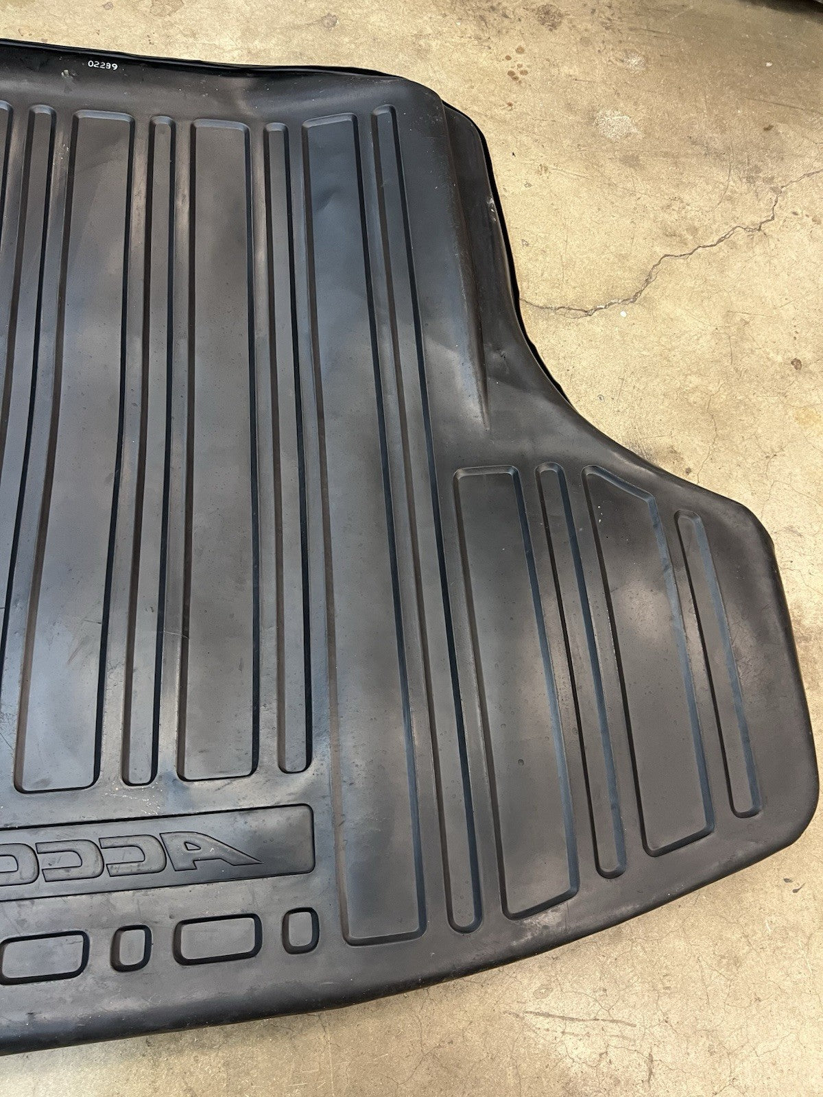 ✅ 03-07 Honda Accord Trunk Mat Liner Cargo Tray OEM All Weather Season Rubber