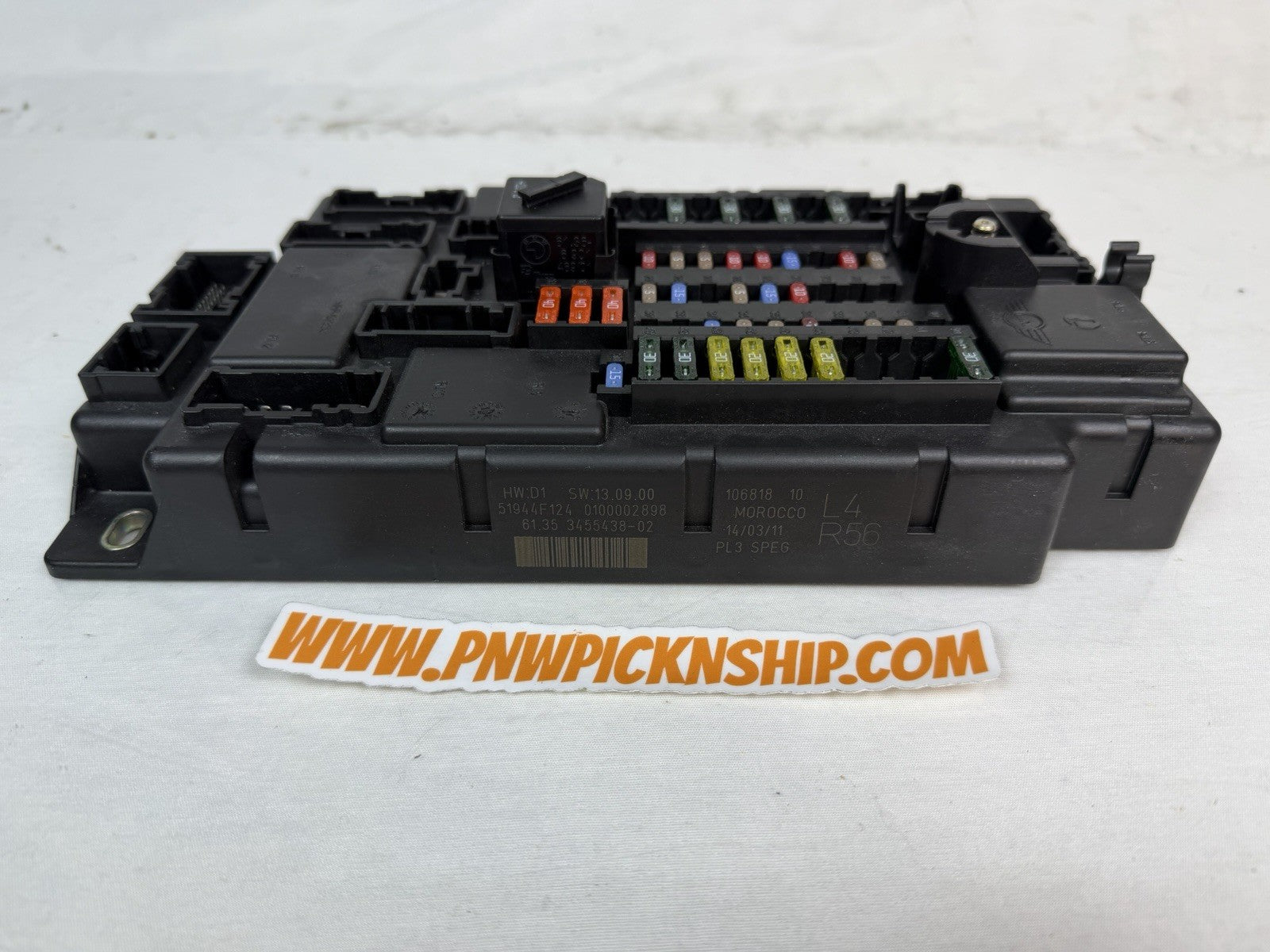 ✅ 2007-2016 Mini Cooper BCM INTERIOR  JBE Fuse Box SPEG High 61353455438 3455438