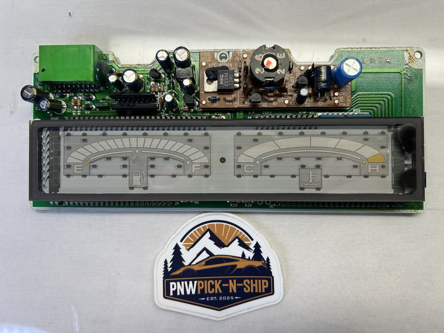 ✅ 92-96 Honda Prelude Digital Temp Fuel Gauge Instrument  Cluster REBUILT
