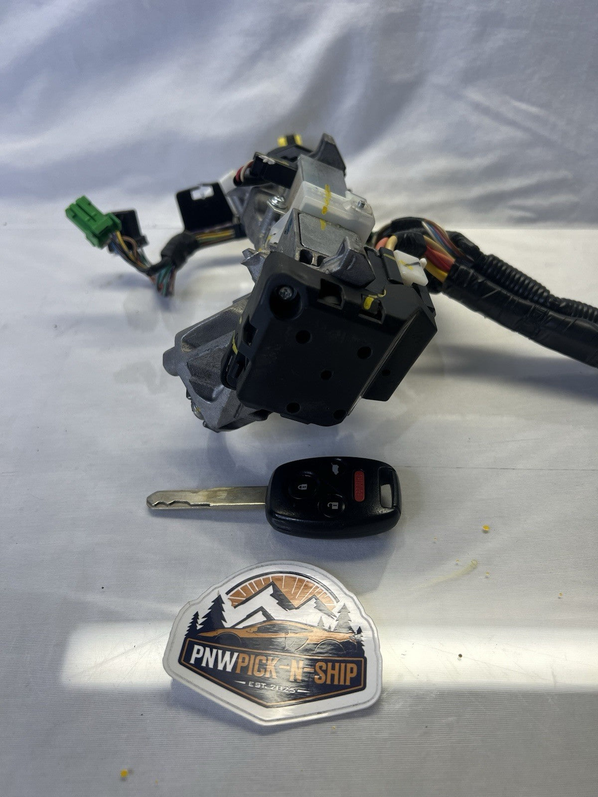 ✅ 2009-2015 HONDA PILOT IGNITION SWITCH LOCK CYLINDER W/KEY & IMMOBILIZER OEM